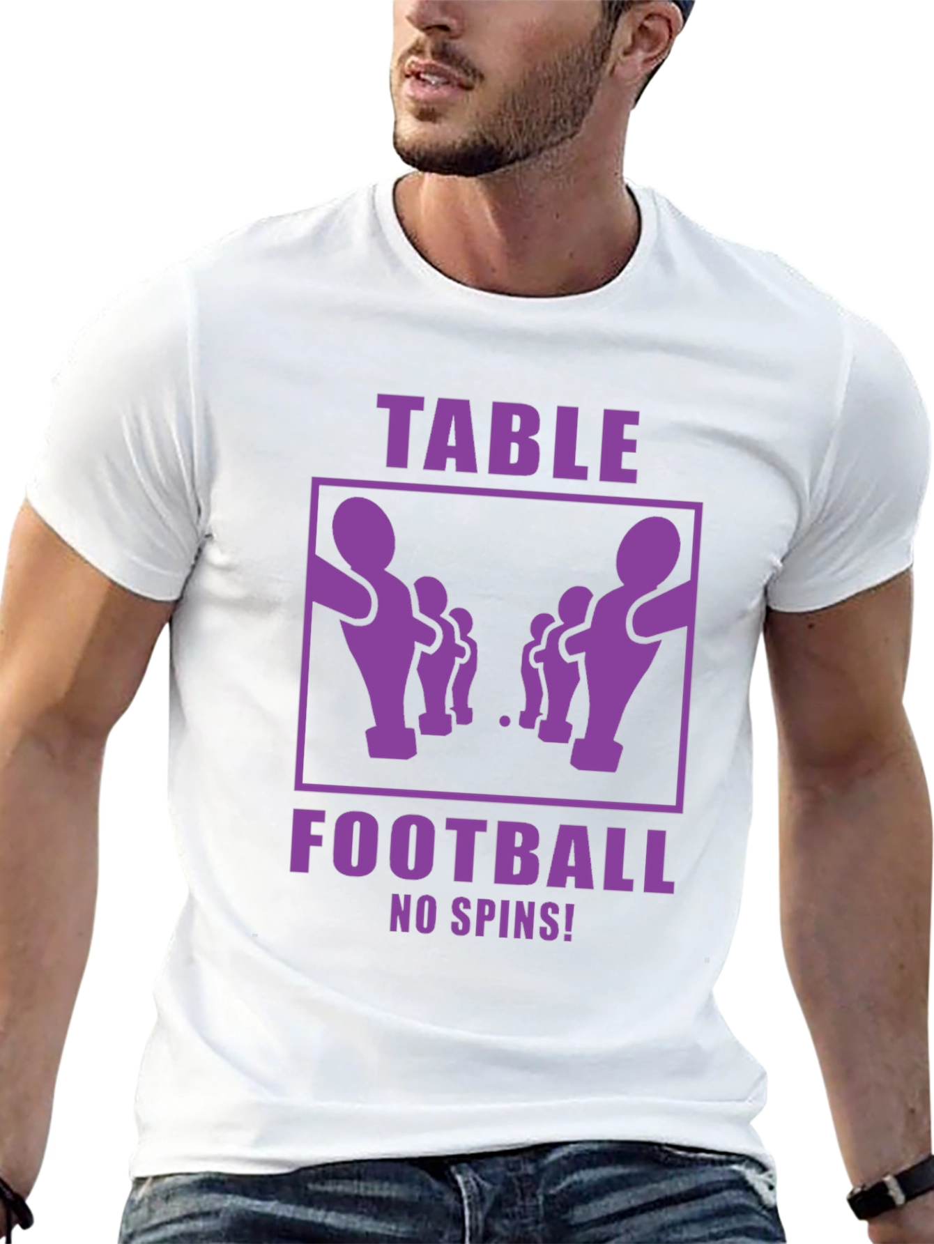 Table Football No Spins T-Shirt