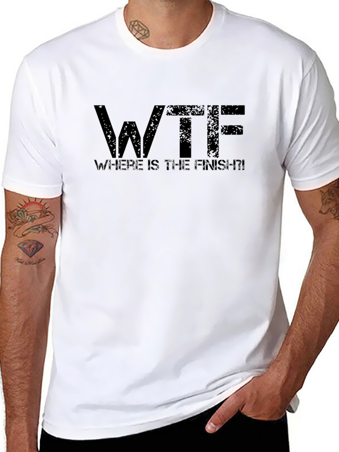 WTF Where Is The Finish T-Shirt