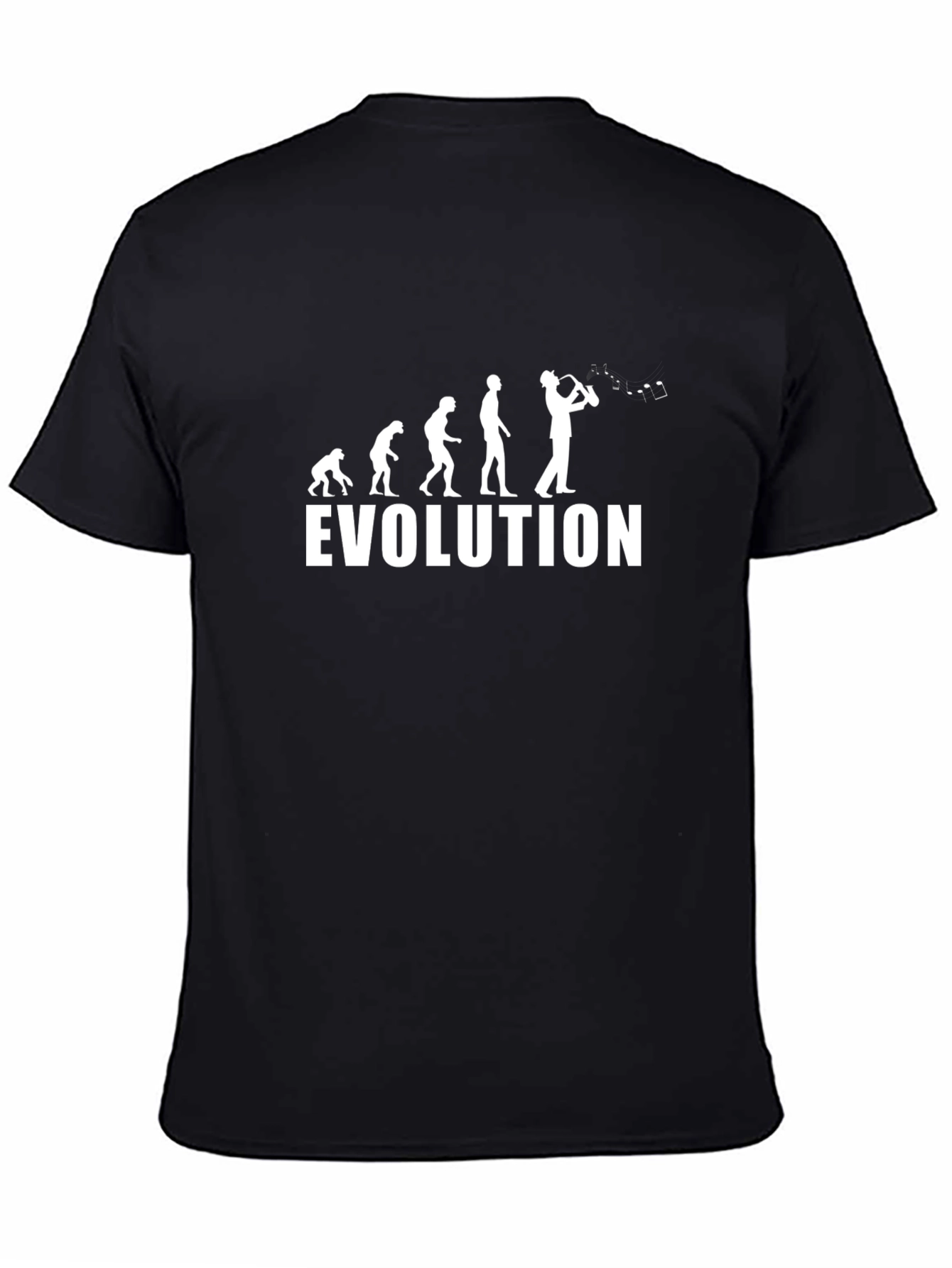 Evolution Saxophone Musician T-Shirt