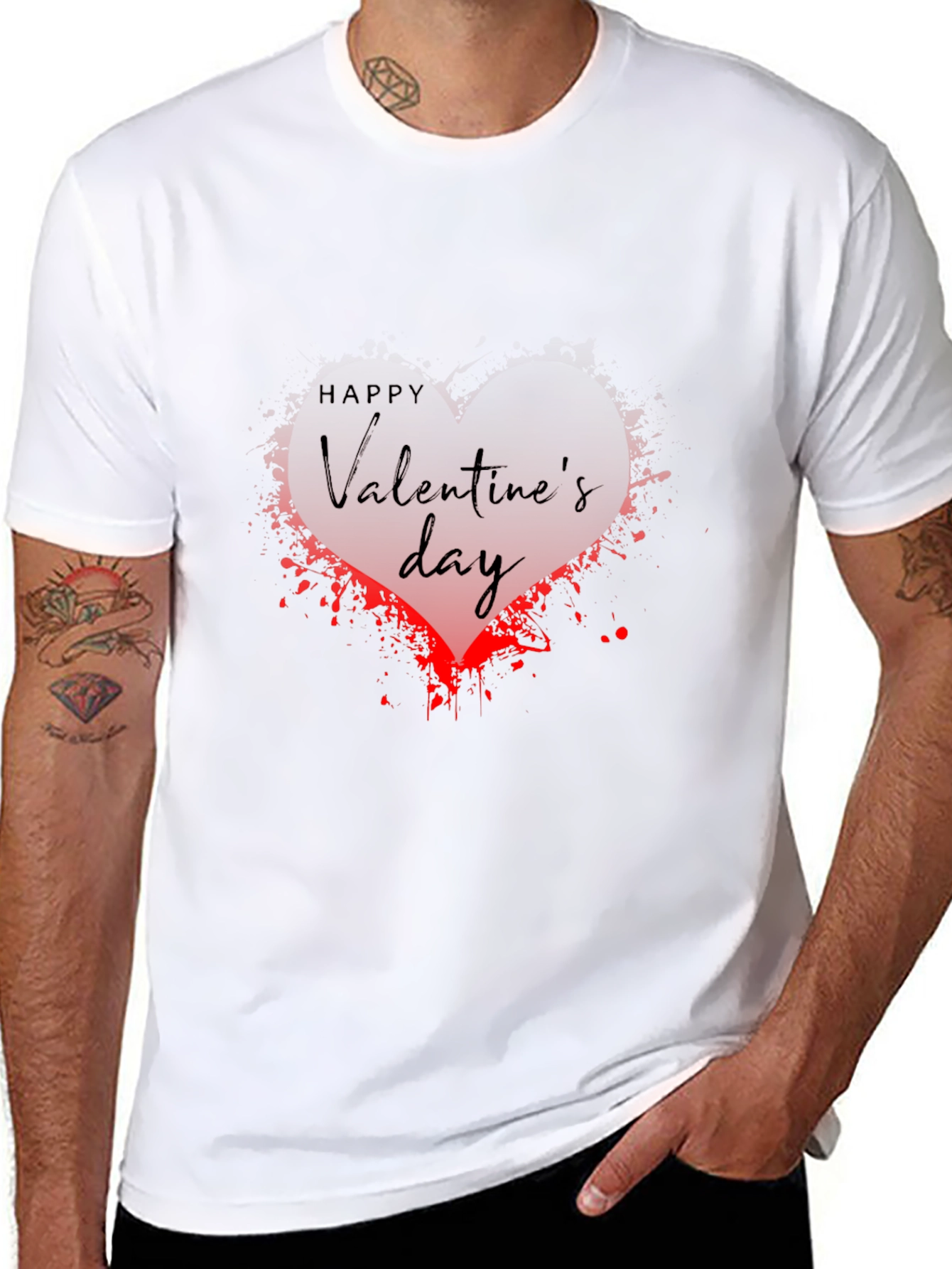Valentines Day T-Shirt - Heart Design