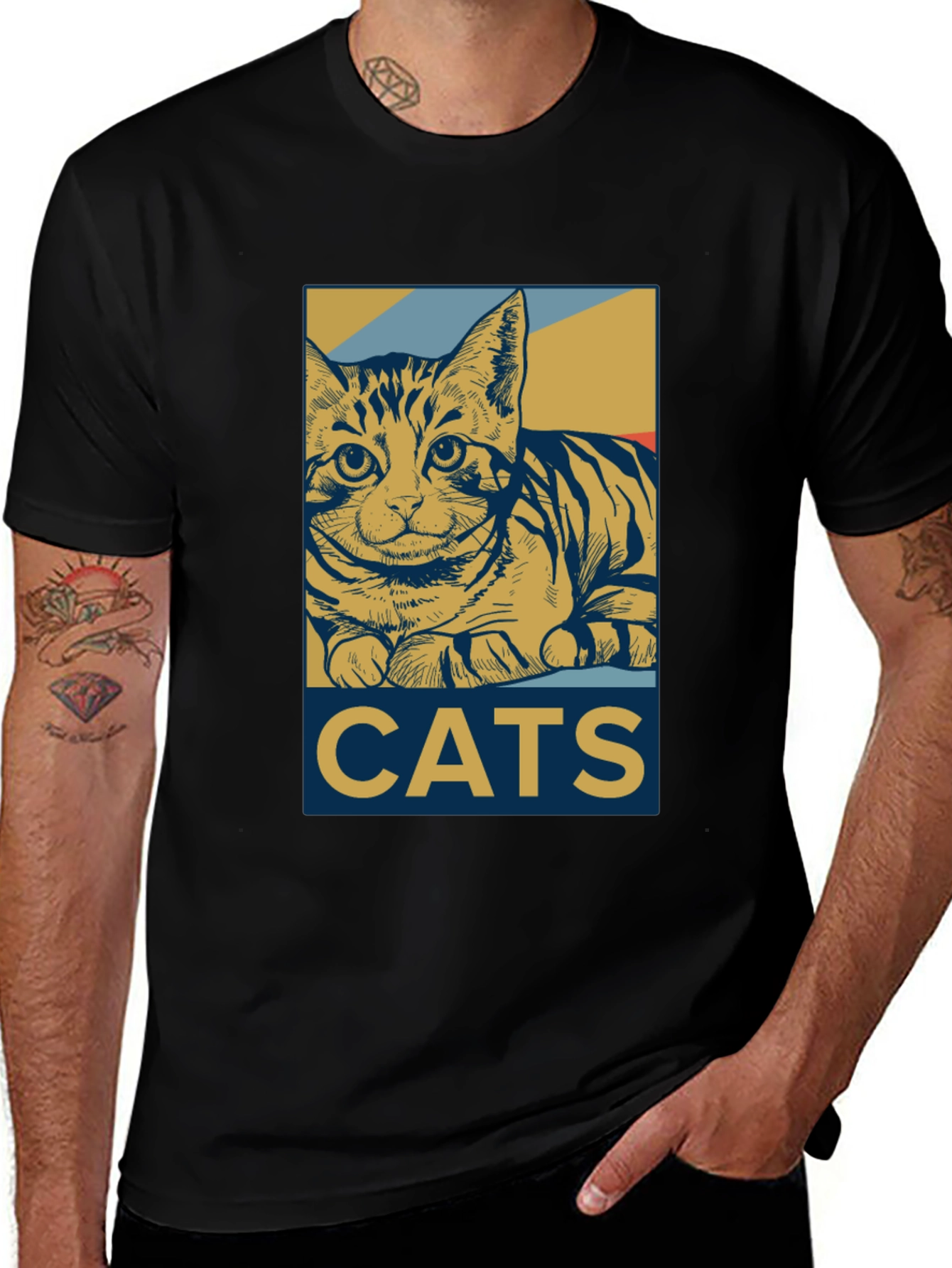Cats Graphic T-Shirt