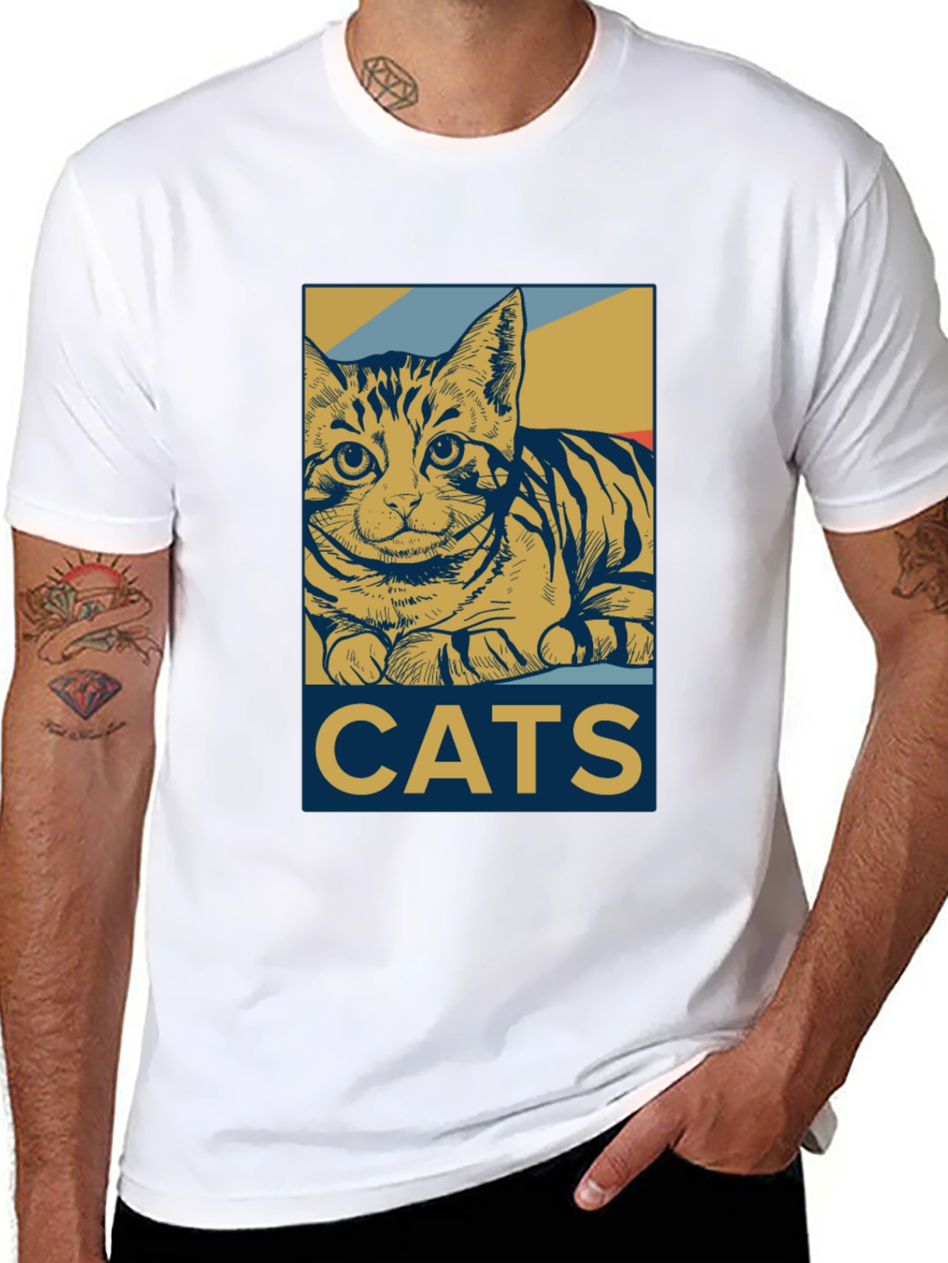 Cats Graphic T-Shirt