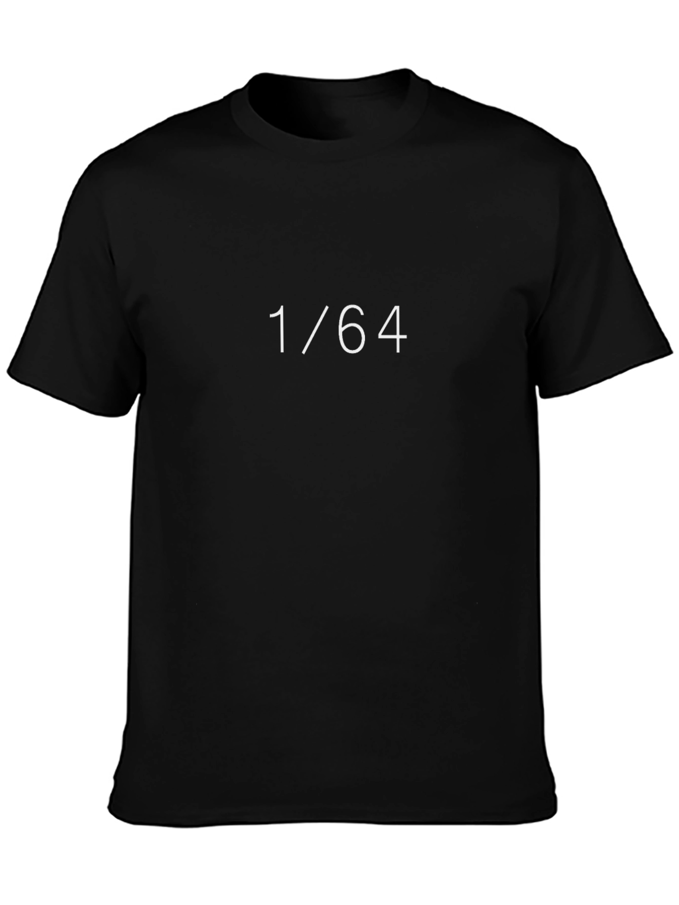 1/64 Black Graphic Tee