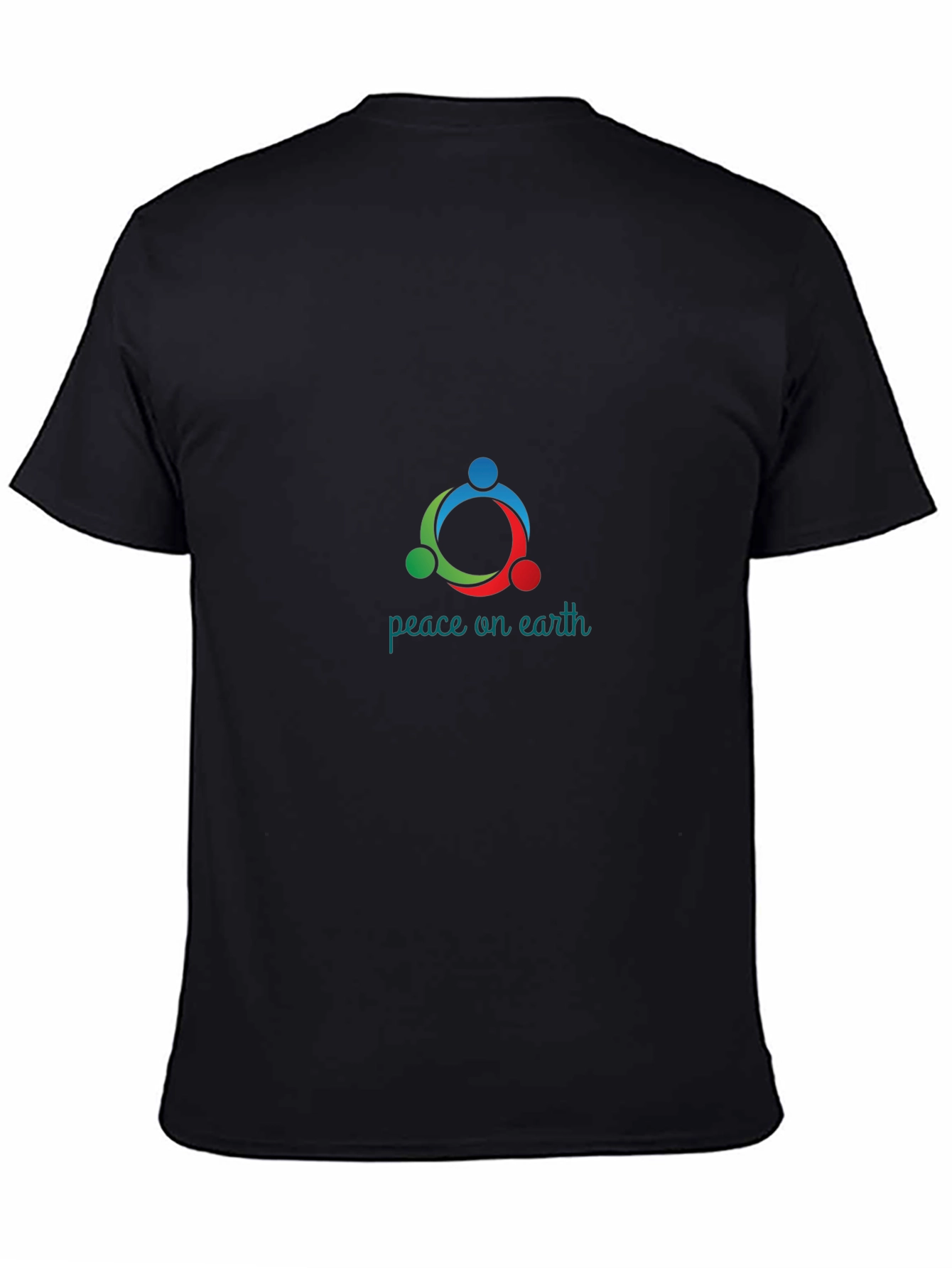 Peace On Earth Graphic Tee - Unisex Black Shirt