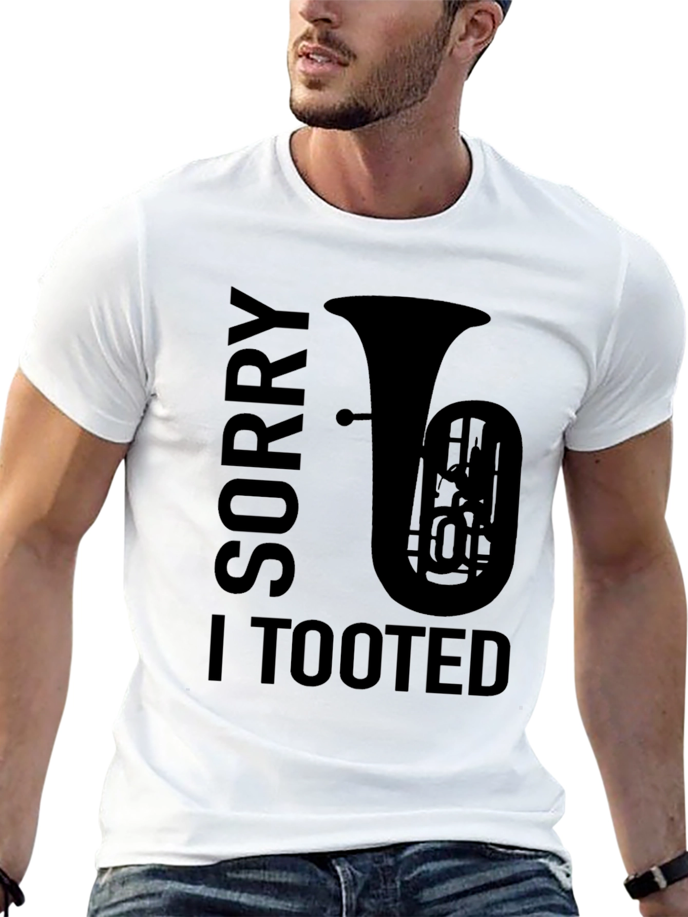 Sorry I Tooted Funny Tuba Player T-Shirt