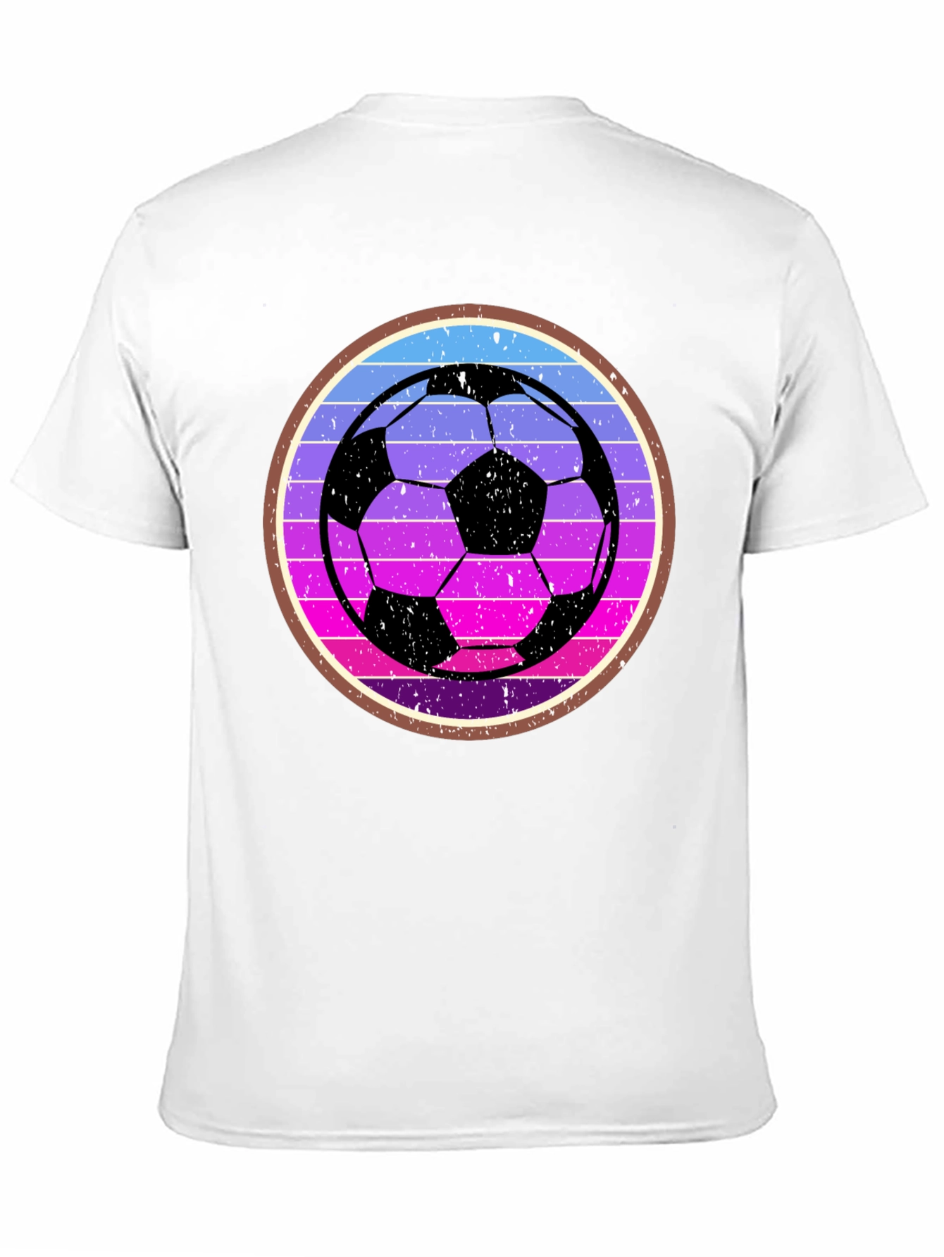 Retro Soccer Ball Graphic Tee