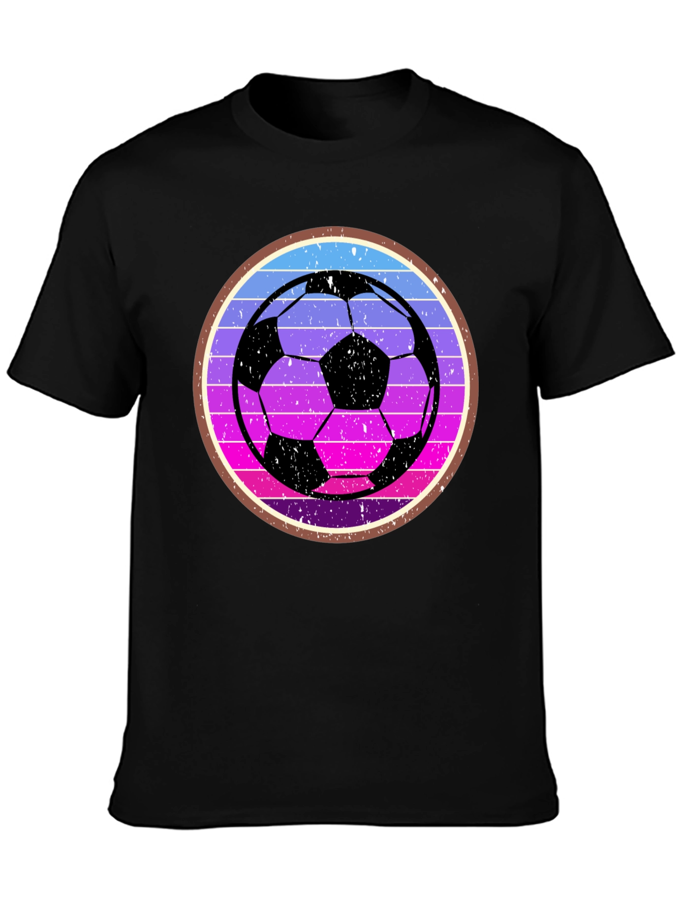 Retro Soccer Ball Graphic Tee