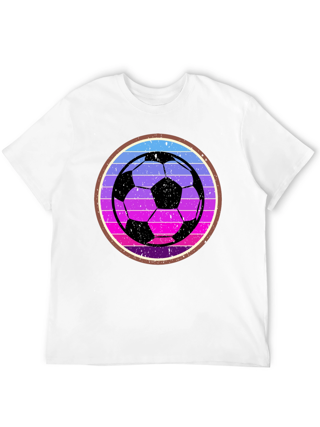 Retro Soccer Ball Graphic Tee