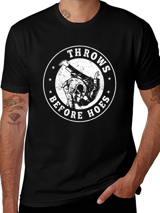 Throws Before Hoes Graphic T-Shirt