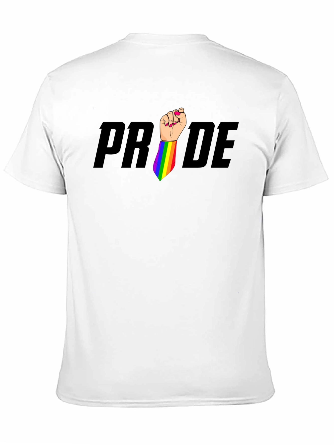 Pride LGBTQ Rainbow Fist T-Shirt