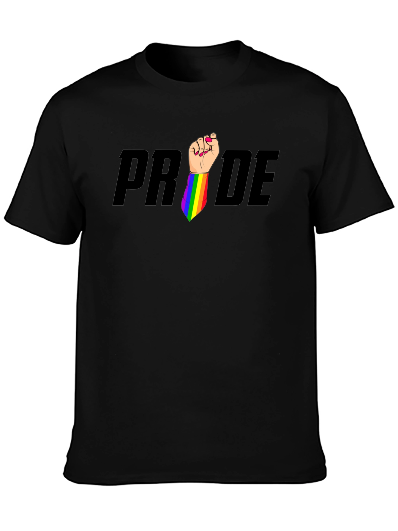 Pride LGBTQ Rainbow Fist T-Shirt