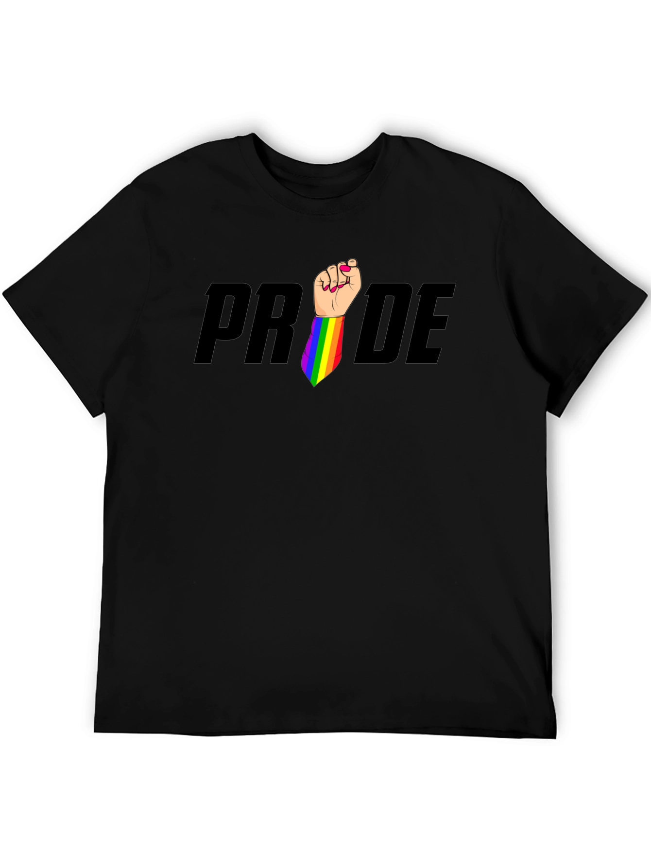 Pride LGBTQ Rainbow Fist T-Shirt