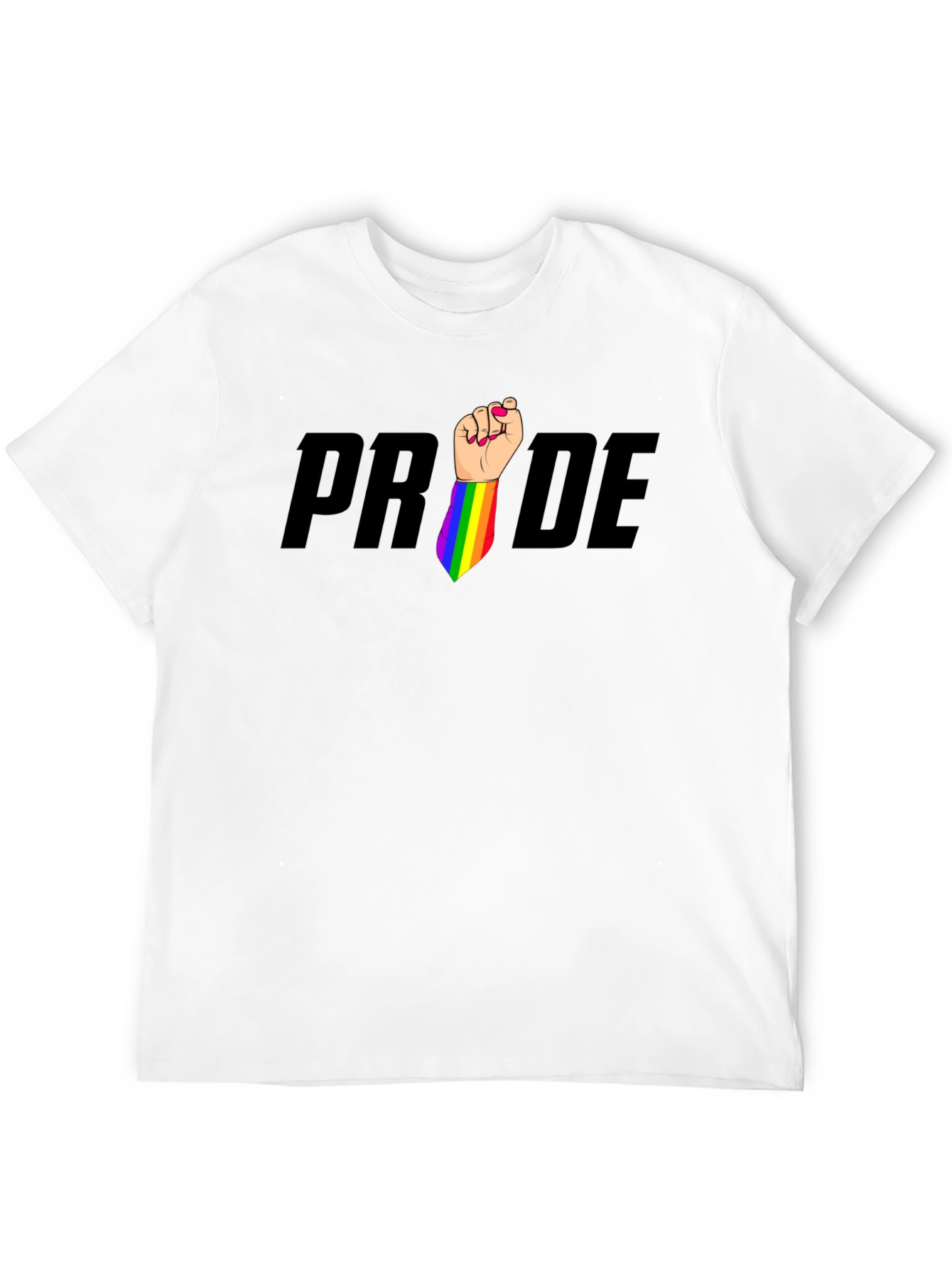 Pride LGBTQ Rainbow Fist T-Shirt