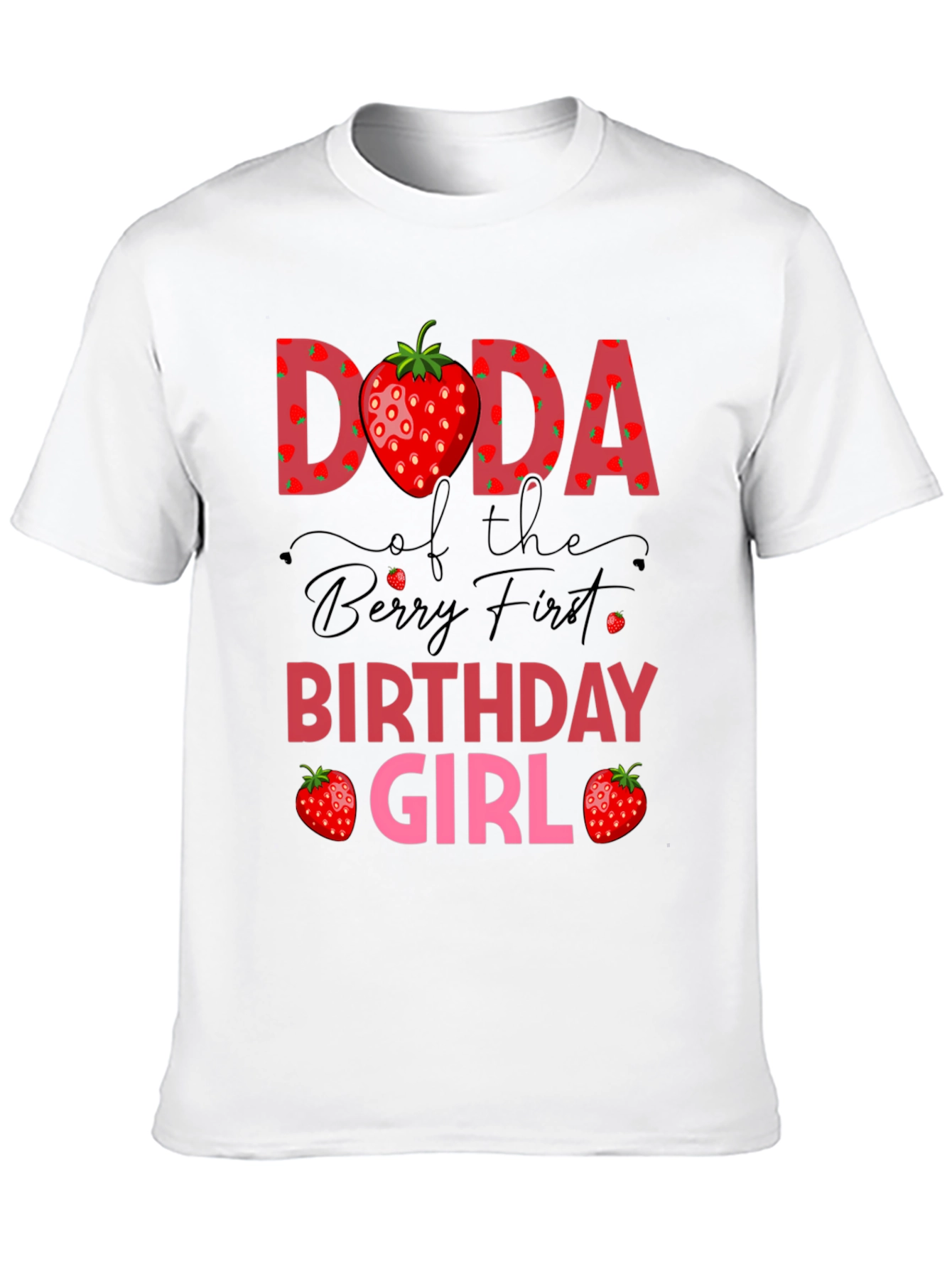 Strawberry Birthday Girl T-Shirt