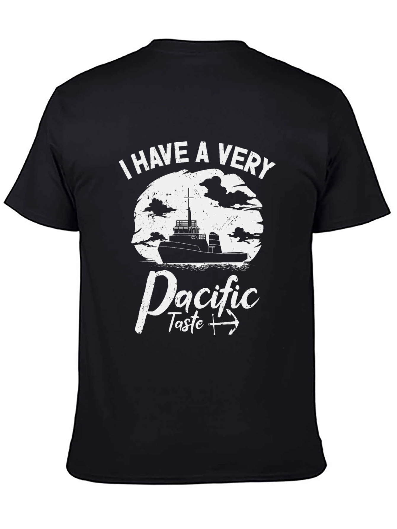 Pacific Taste T-Shirt - Nautical Vessel Graphic Tee