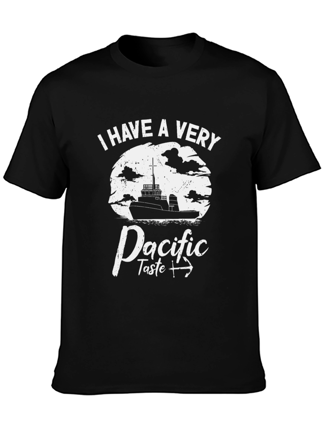 Pacific Taste T-Shirt - Nautical Vessel Graphic Tee