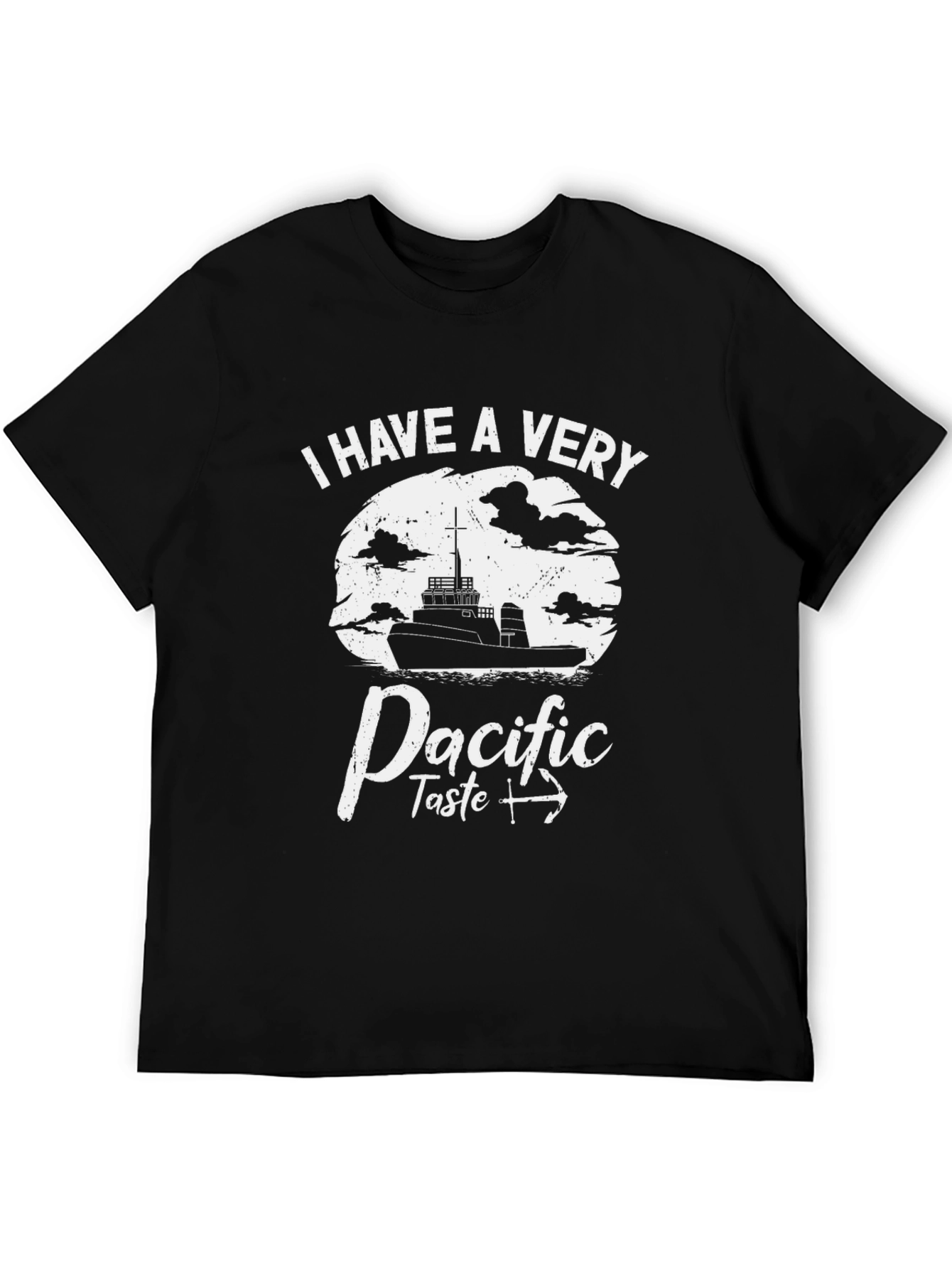 Pacific Taste T-Shirt - Nautical Vessel Graphic Tee