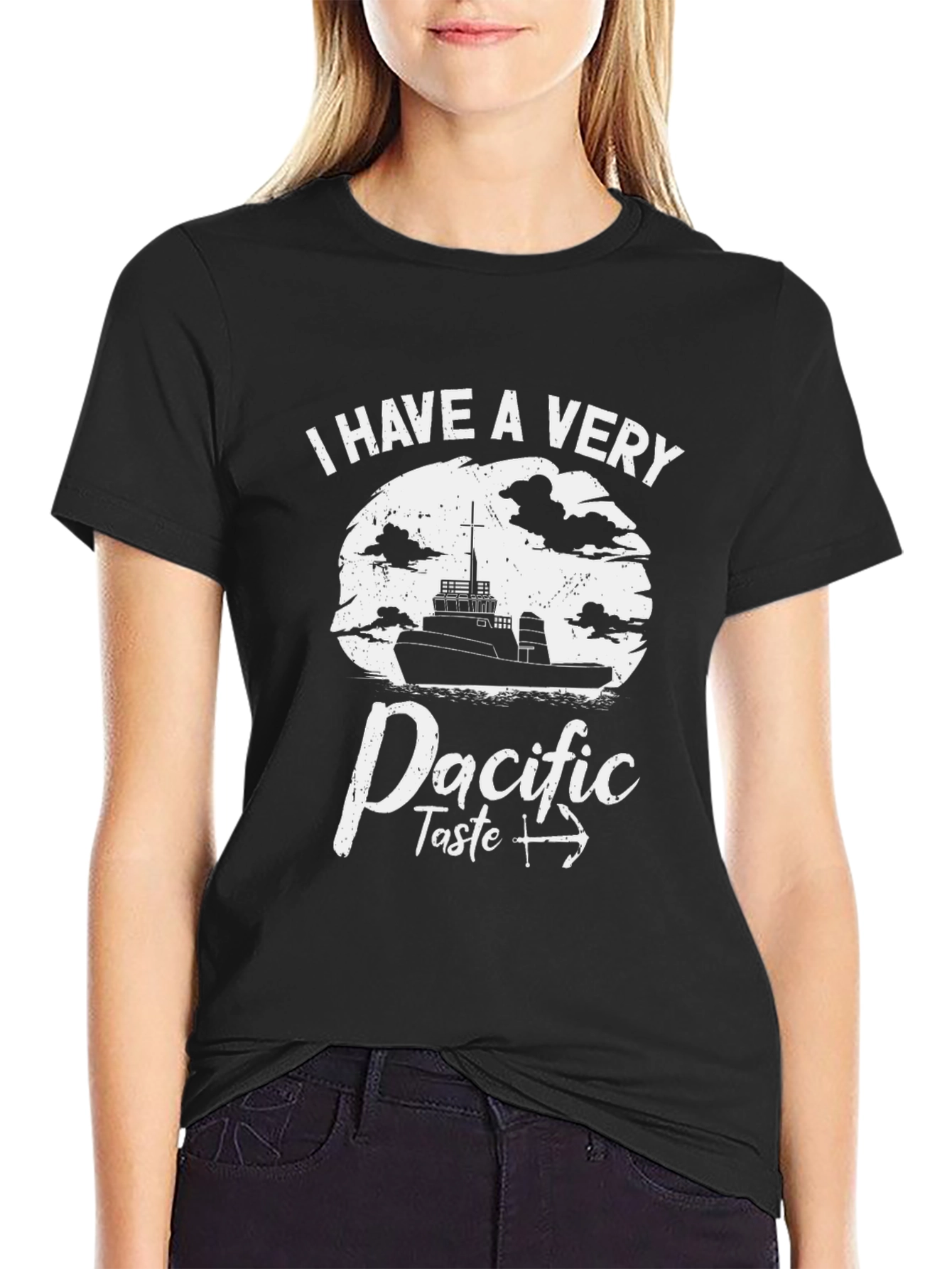 Pacific Taste T-Shirt - Nautical Vessel Graphic Tee