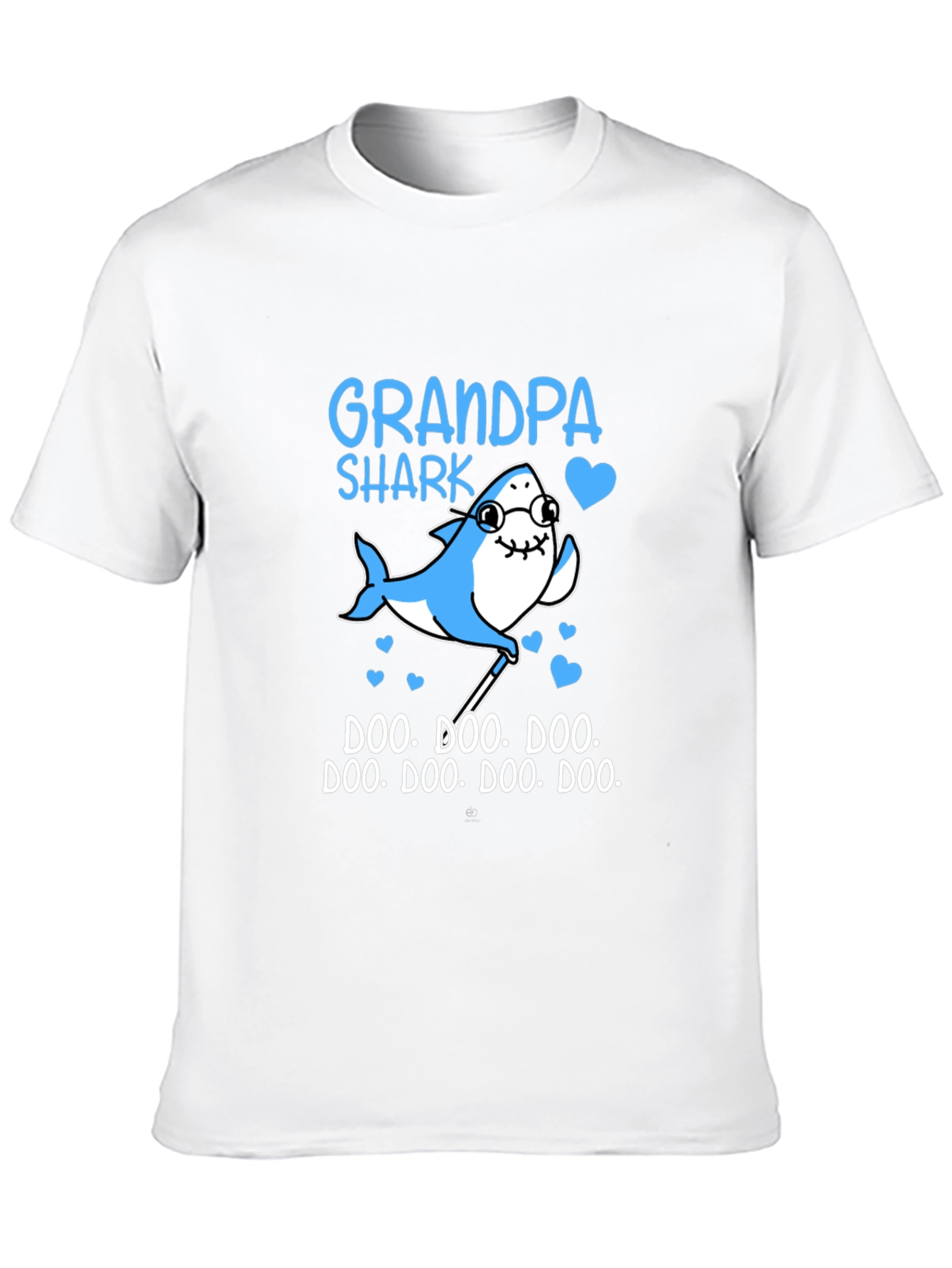Grandpa Shark Graphic Tee - Doo Doo Doo Shirt