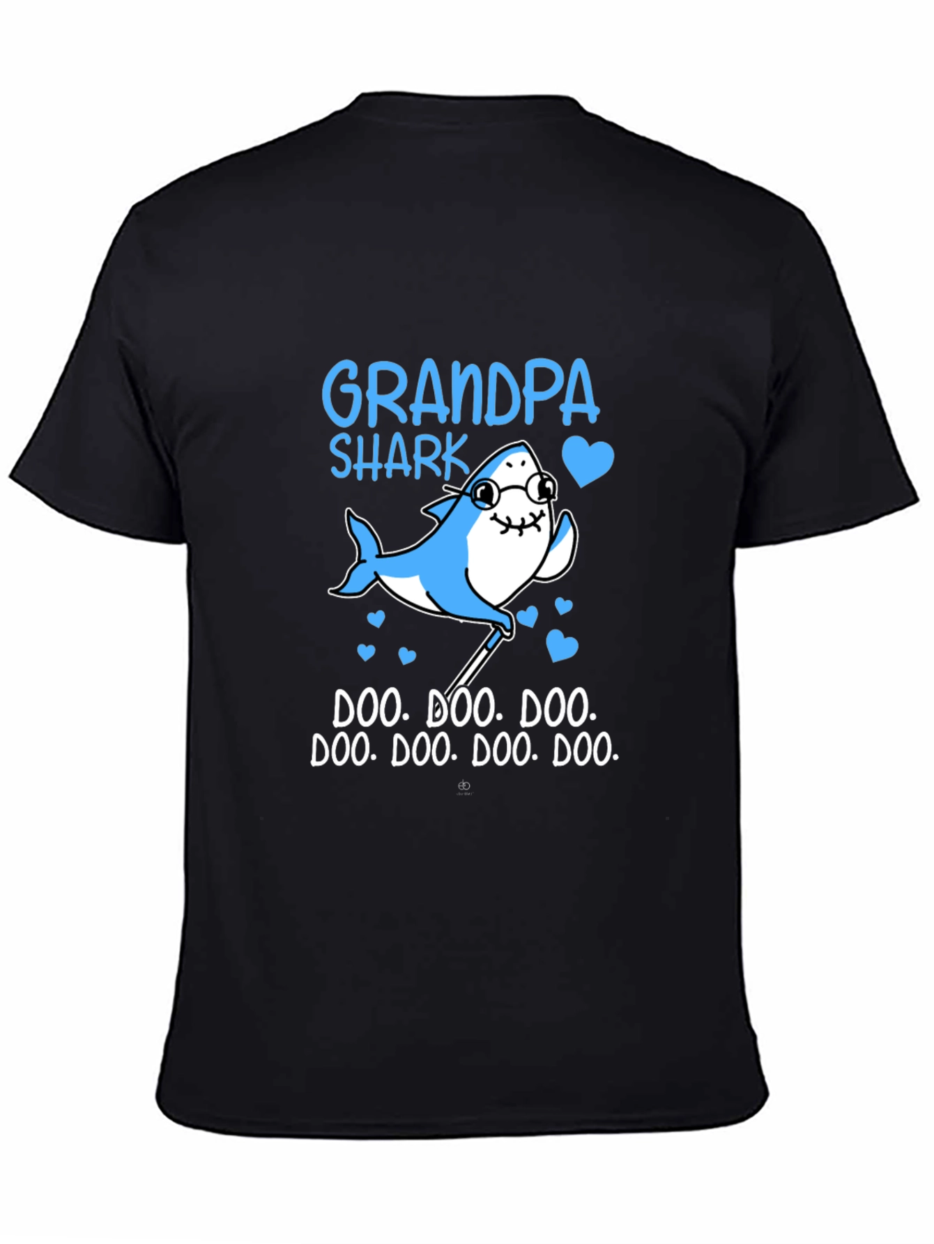 Grandpa Shark Graphic Tee - Doo Doo Doo Shirt