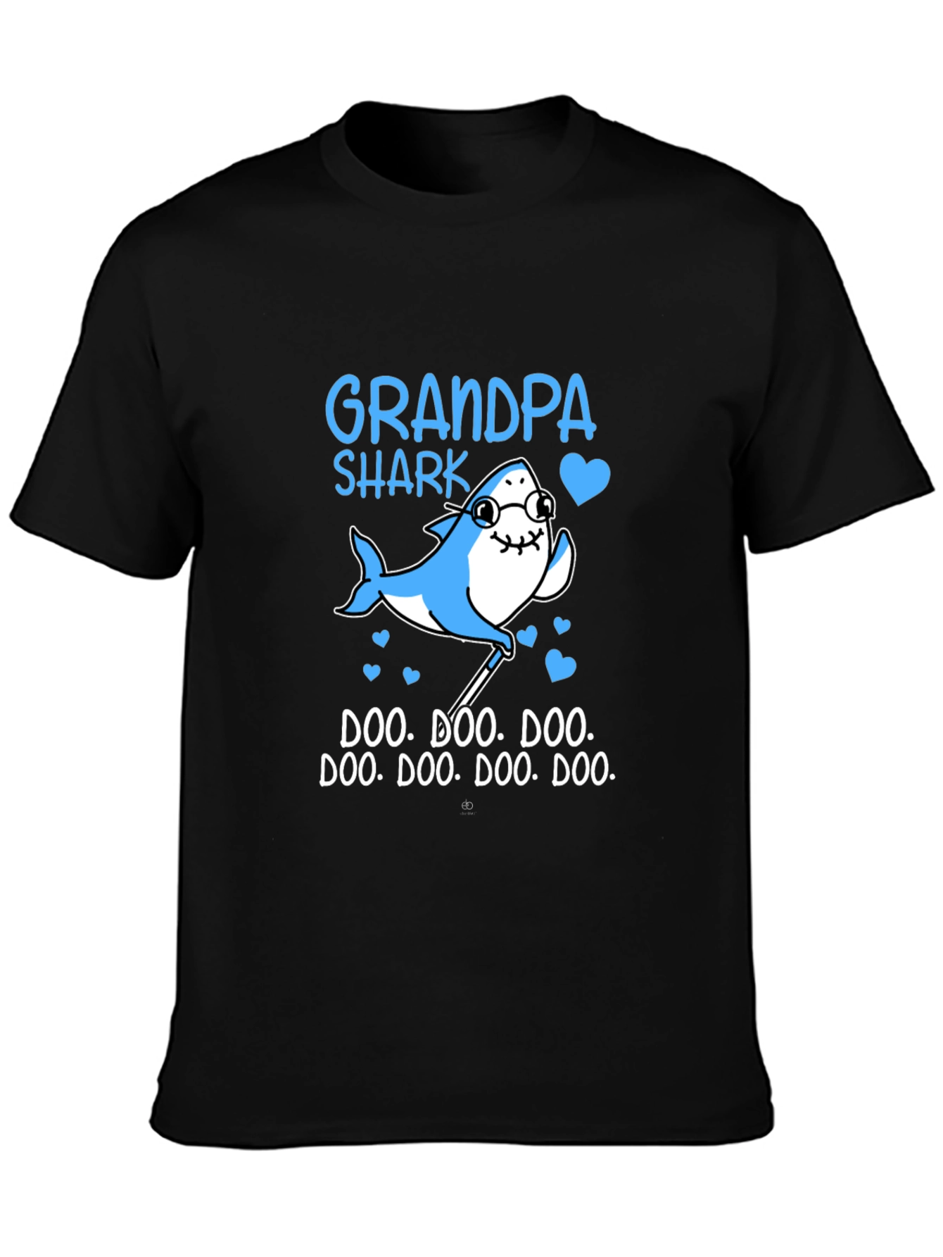 Grandpa Shark Graphic Tee - Doo Doo Doo Shirt