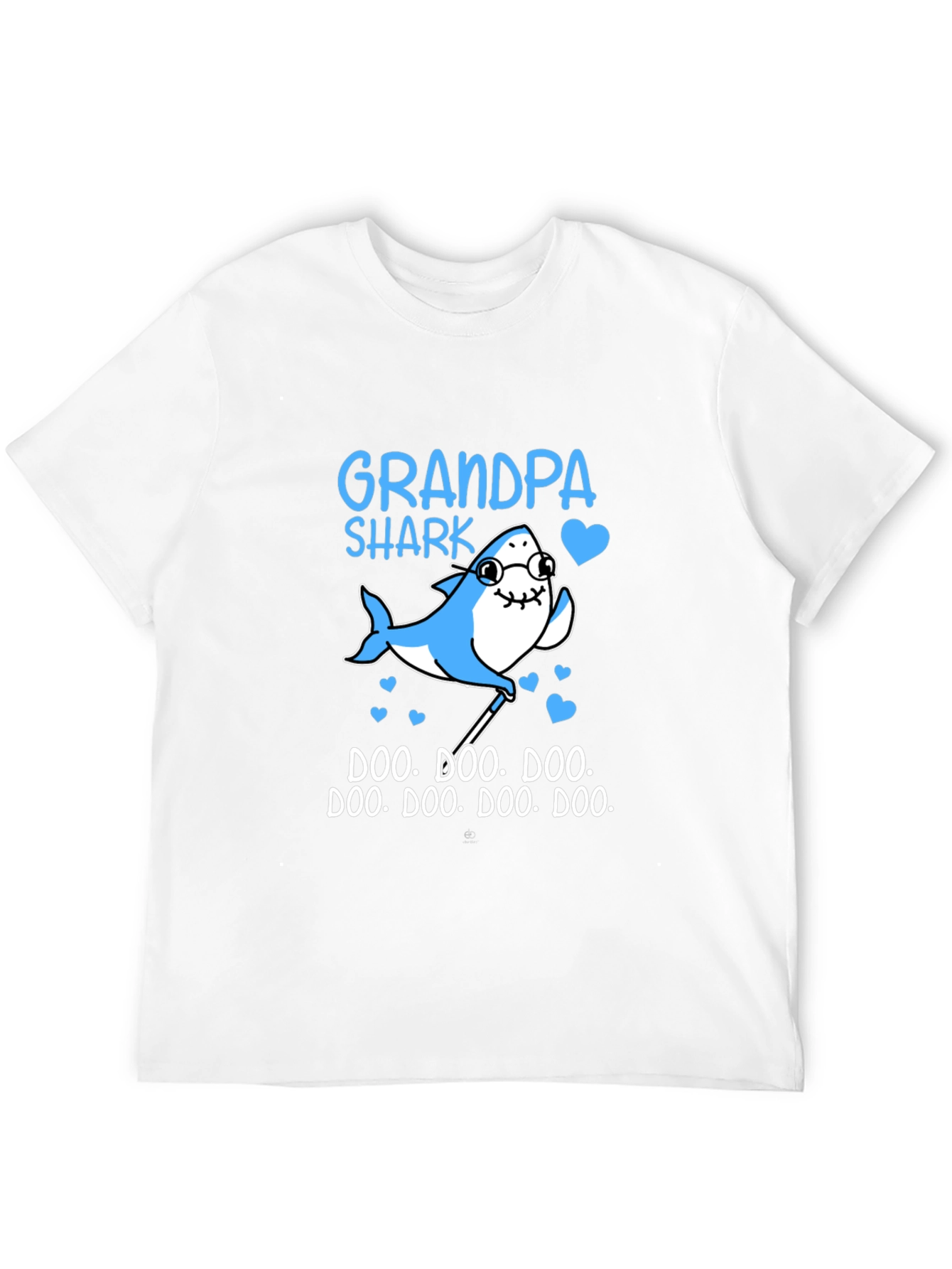Grandpa Shark Graphic Tee - Doo Doo Doo Shirt