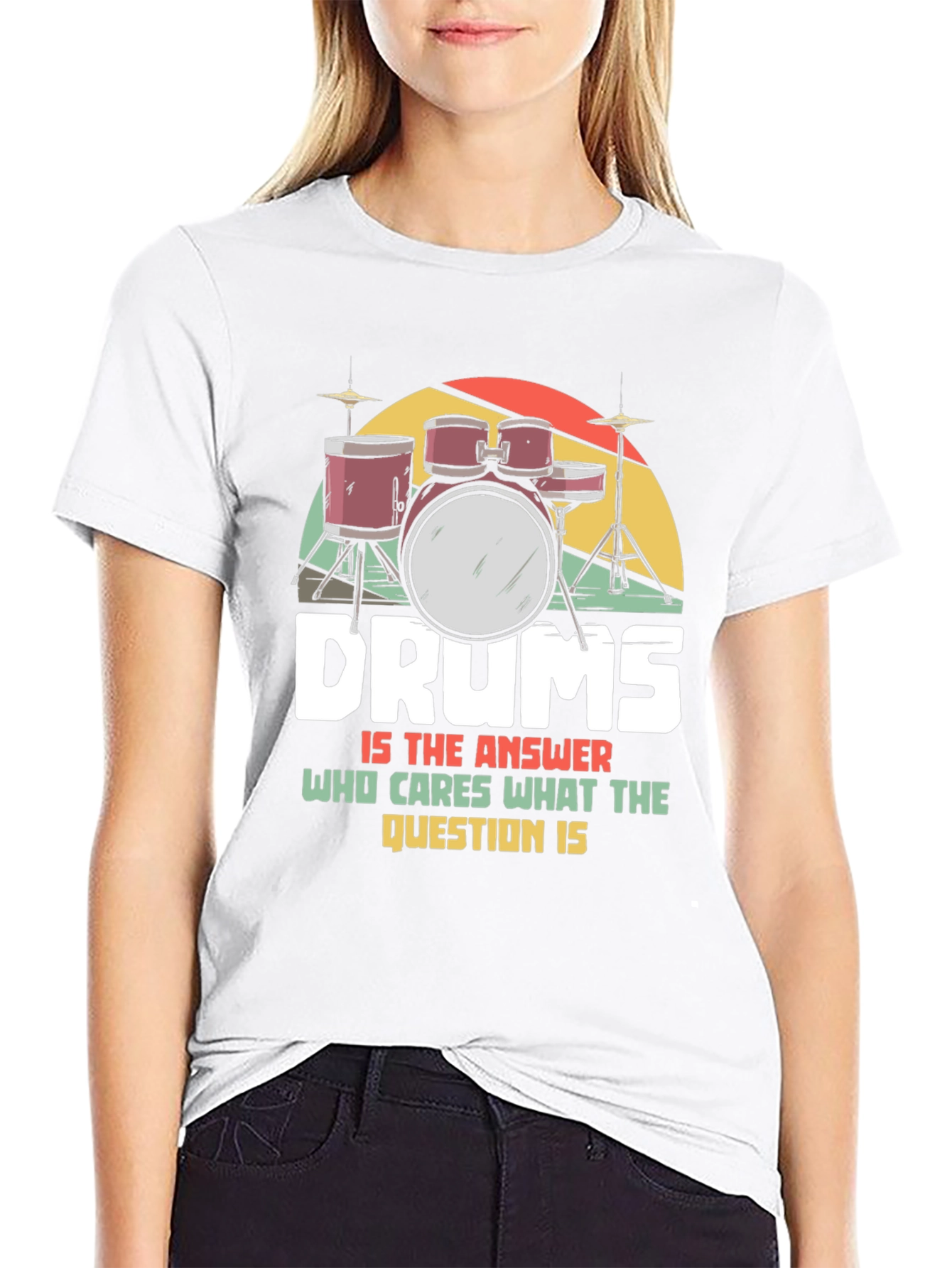 Drums Is The Answer T-Shirt