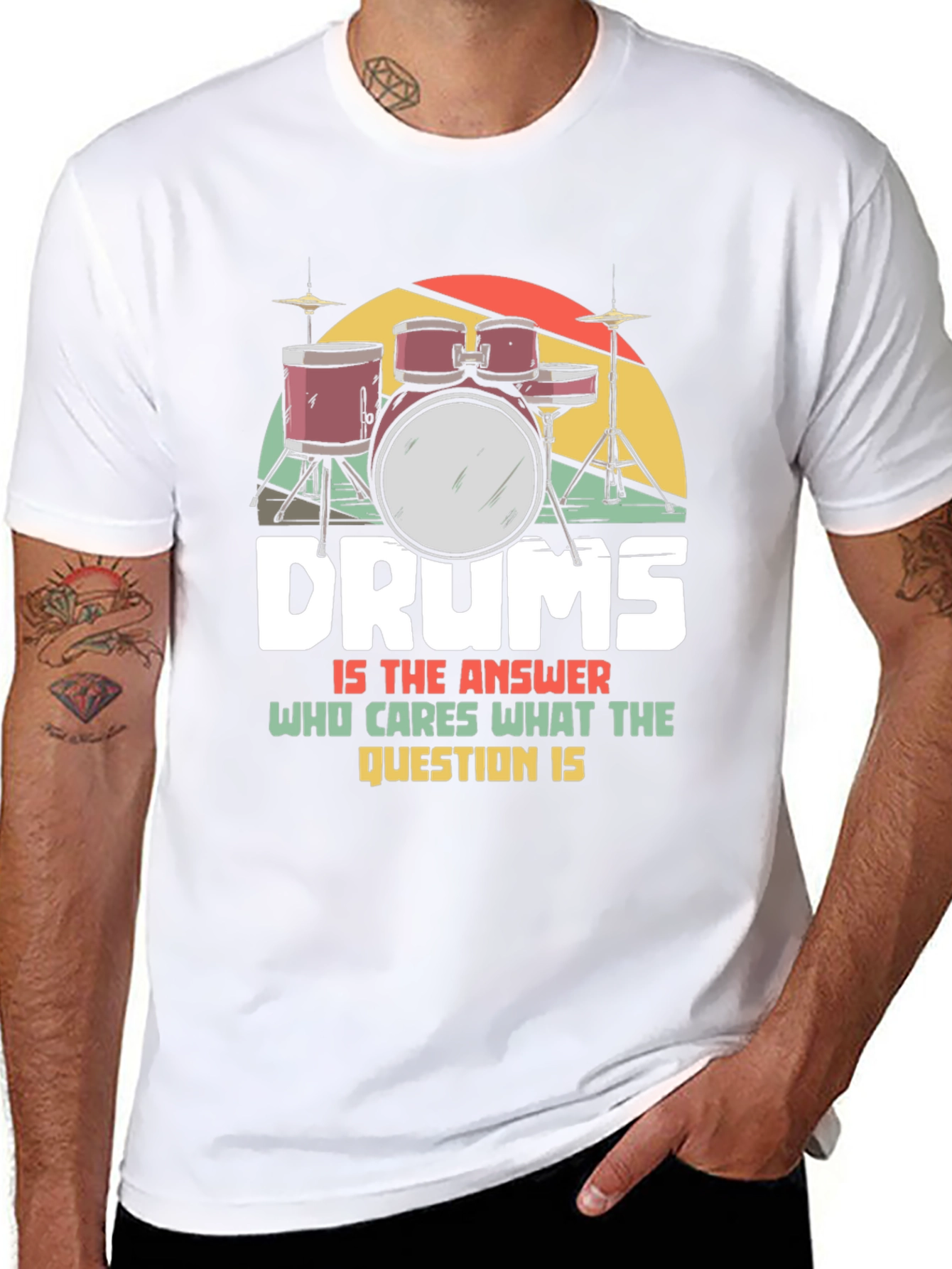 Drums Is The Answer T-Shirt