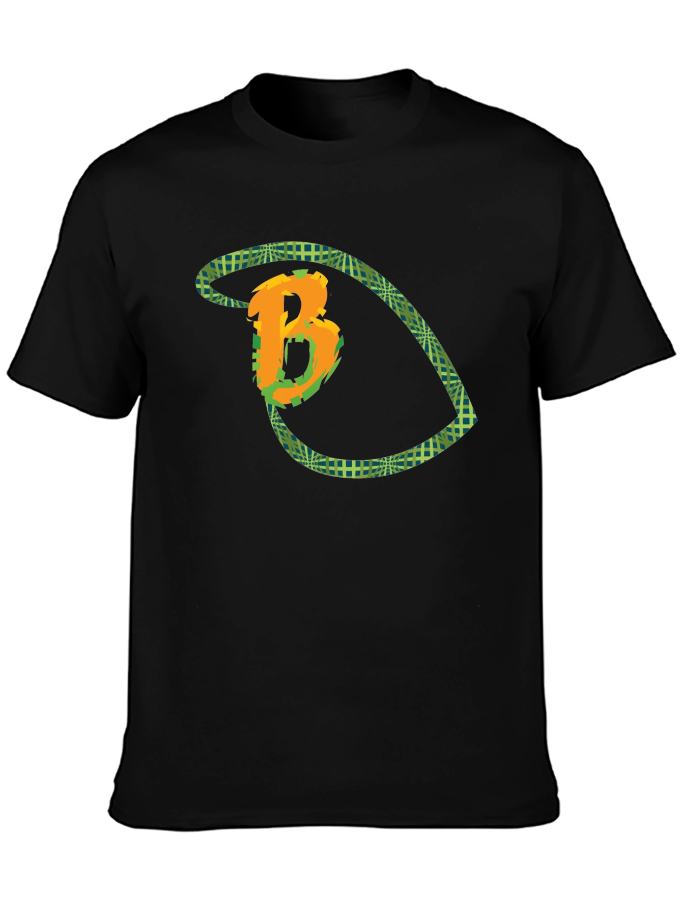 B Logo Graphic Tee - Black