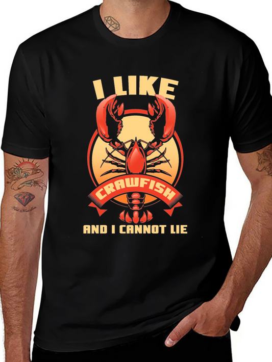 I Like Crawfish T-Shirt - Funny Graphic Tee