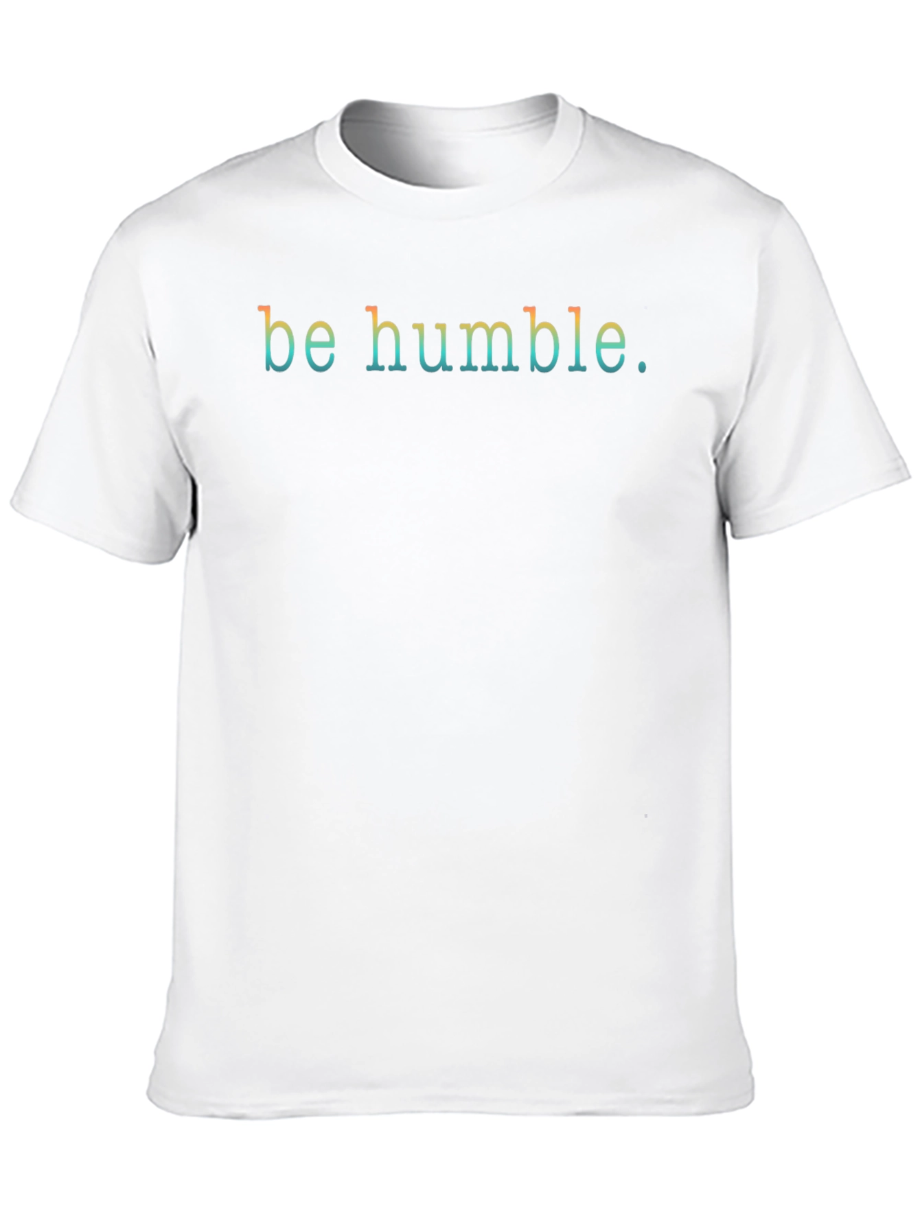 Be Humble Graphic Tee - Stylish Mens Black T-Shirt
