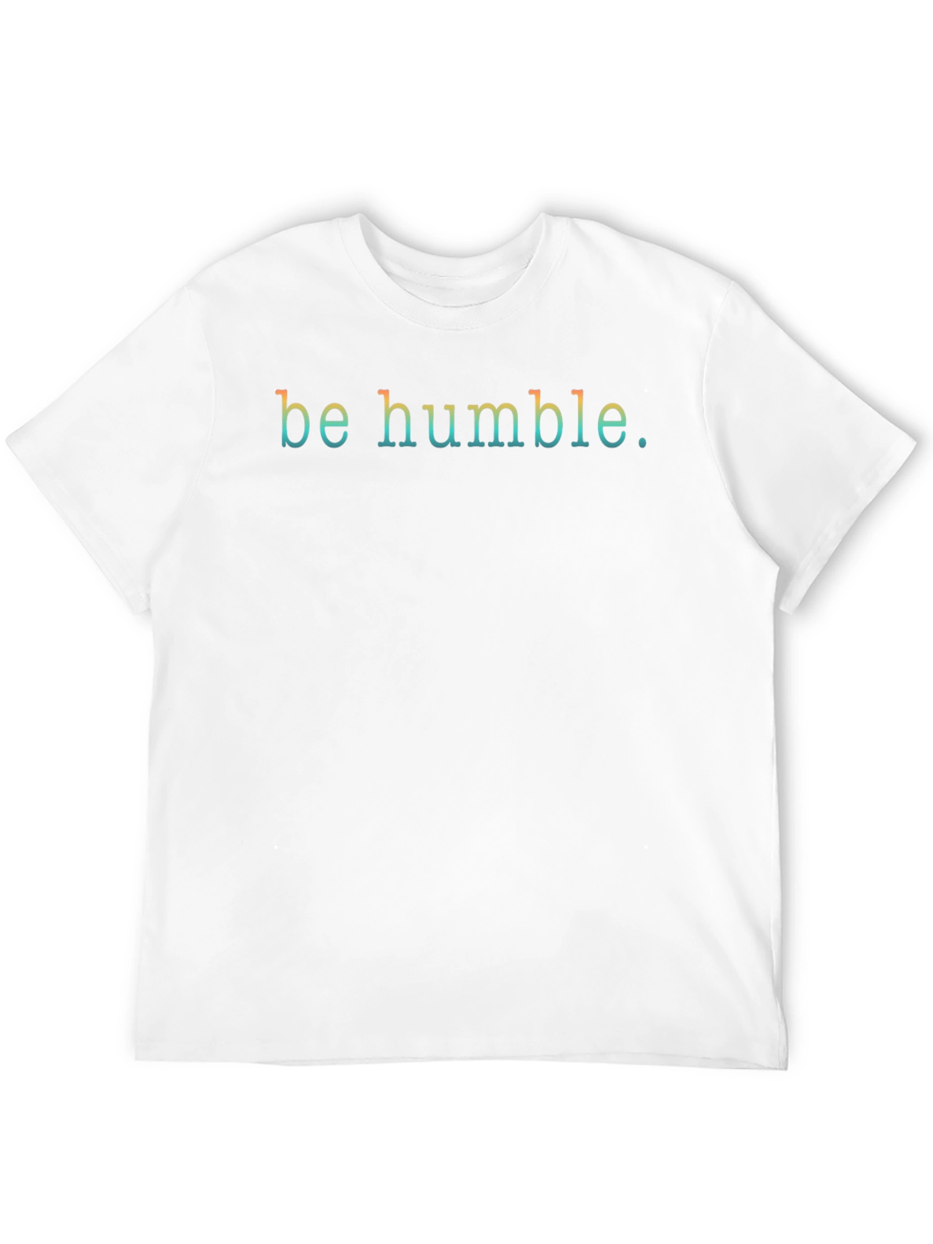 Be Humble Graphic Tee - Stylish Mens Black T-Shirt
