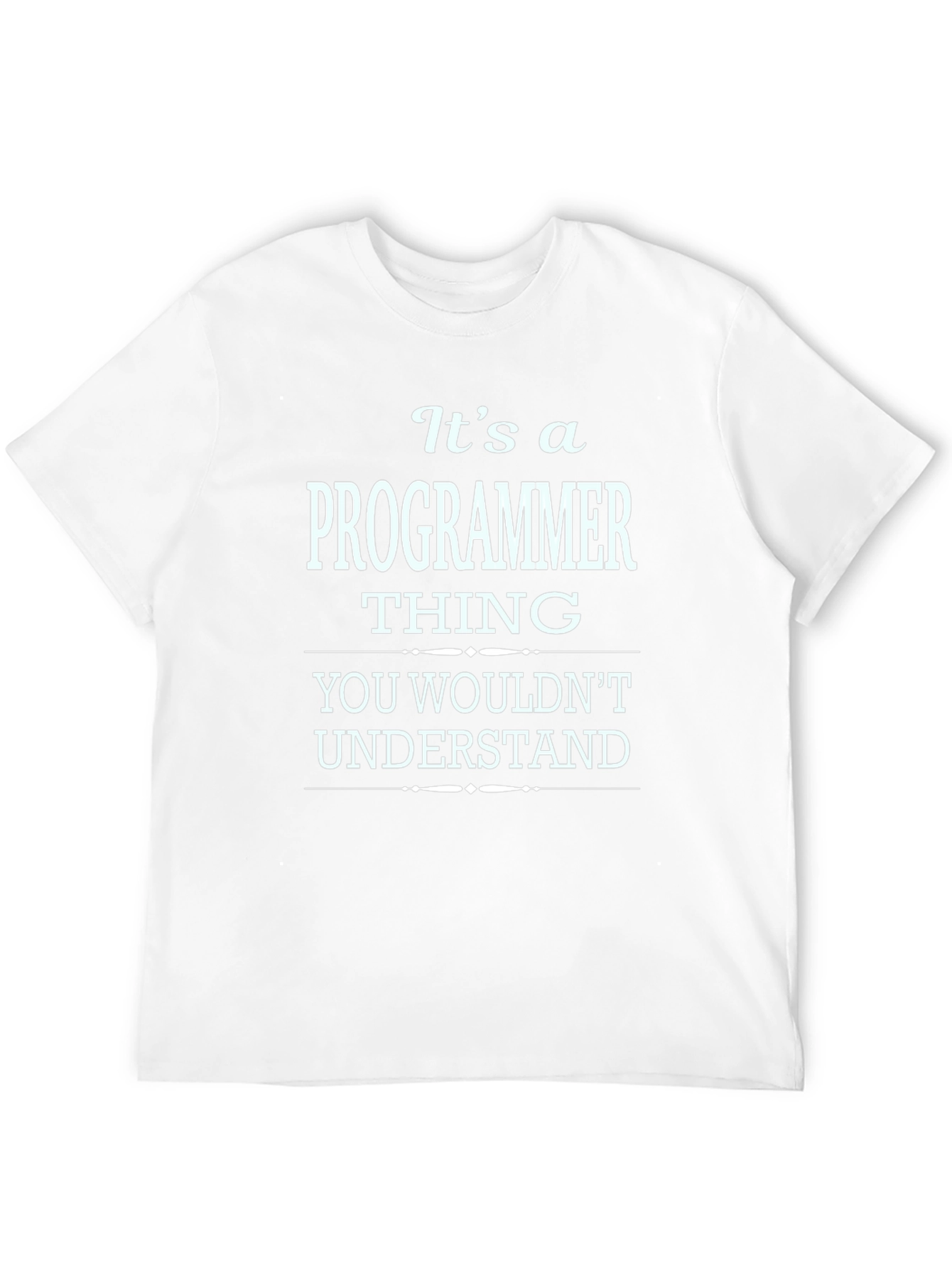 Programmer Thing - Black T-Shirt