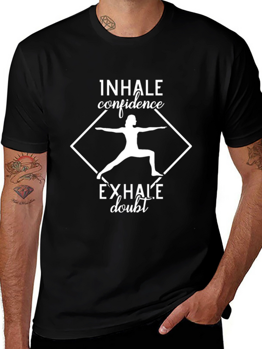 Inhale Confidence Yoga Graphic Tee