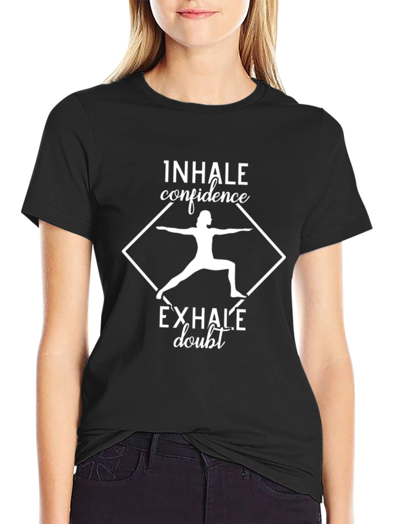 Inhale Confidence Yoga Graphic Tee