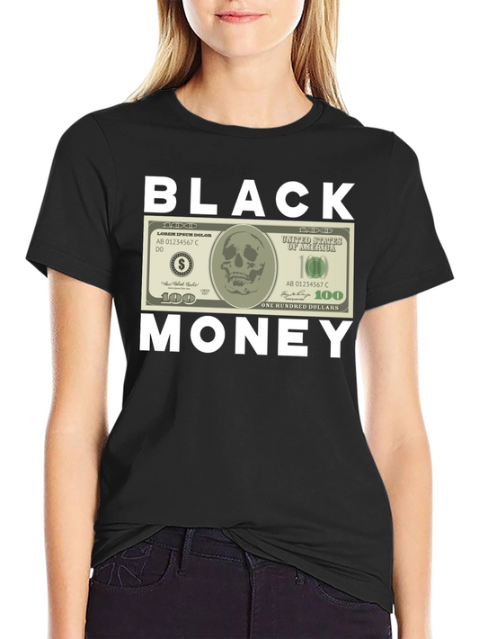 Black Money Graphic Tee
