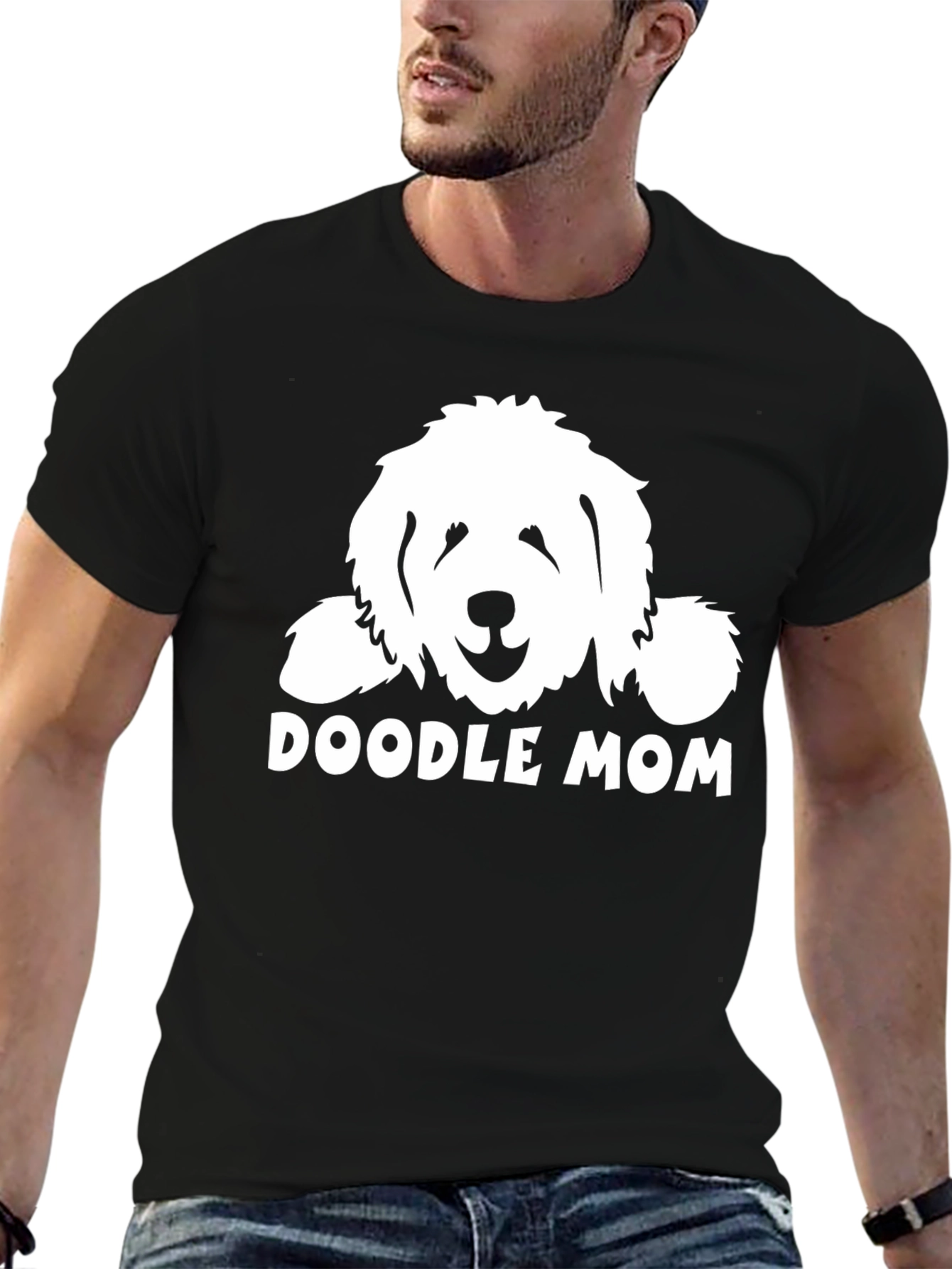 Doodle Mom Graphic T-Shirt - Dog Lover Tee