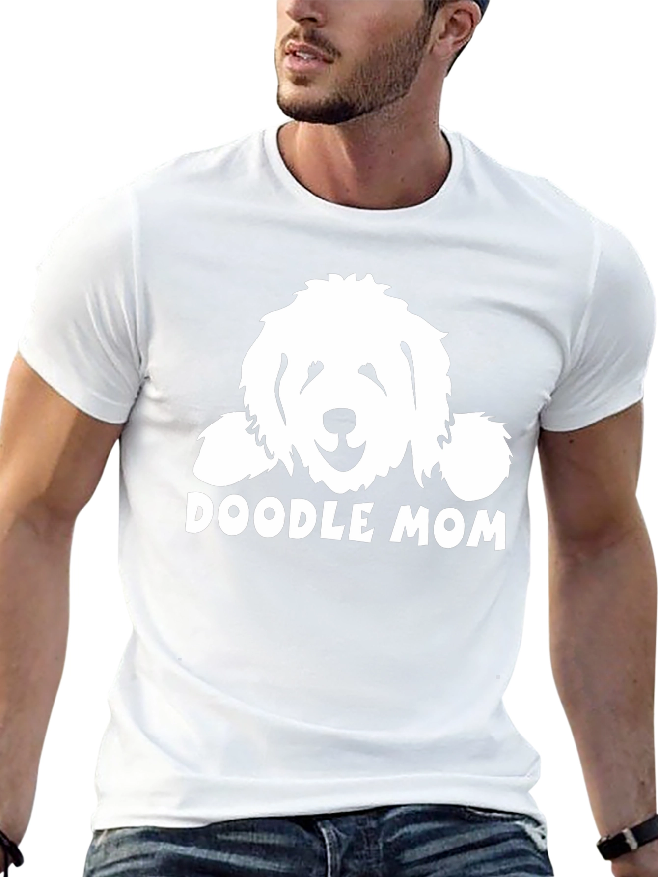 Doodle Mom Graphic T-Shirt - Dog Lover Tee