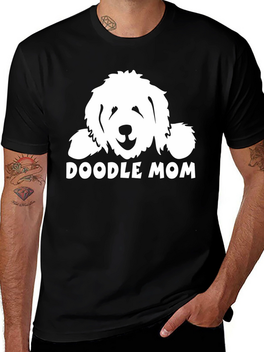Doodle Mom Graphic T-Shirt - Dog Lover Tee