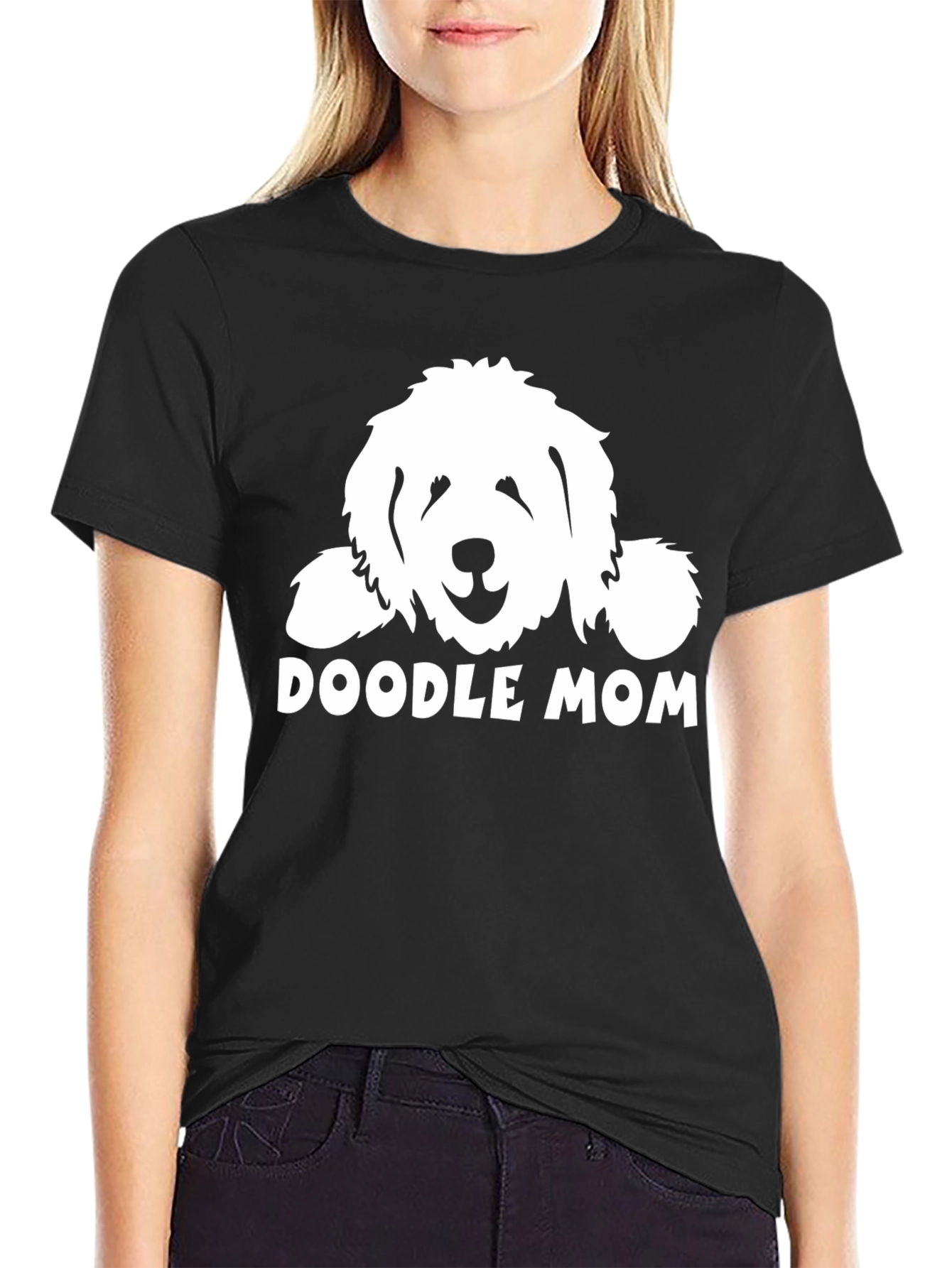 Doodle Mom Graphic T-Shirt - Dog Lover Tee