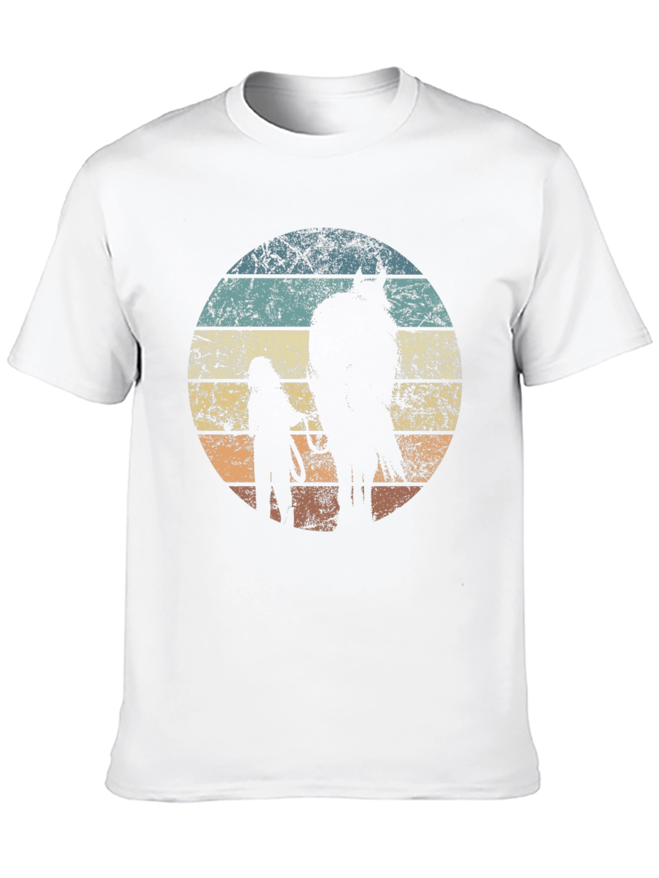 Retro Horse & Rider Graphic Tee