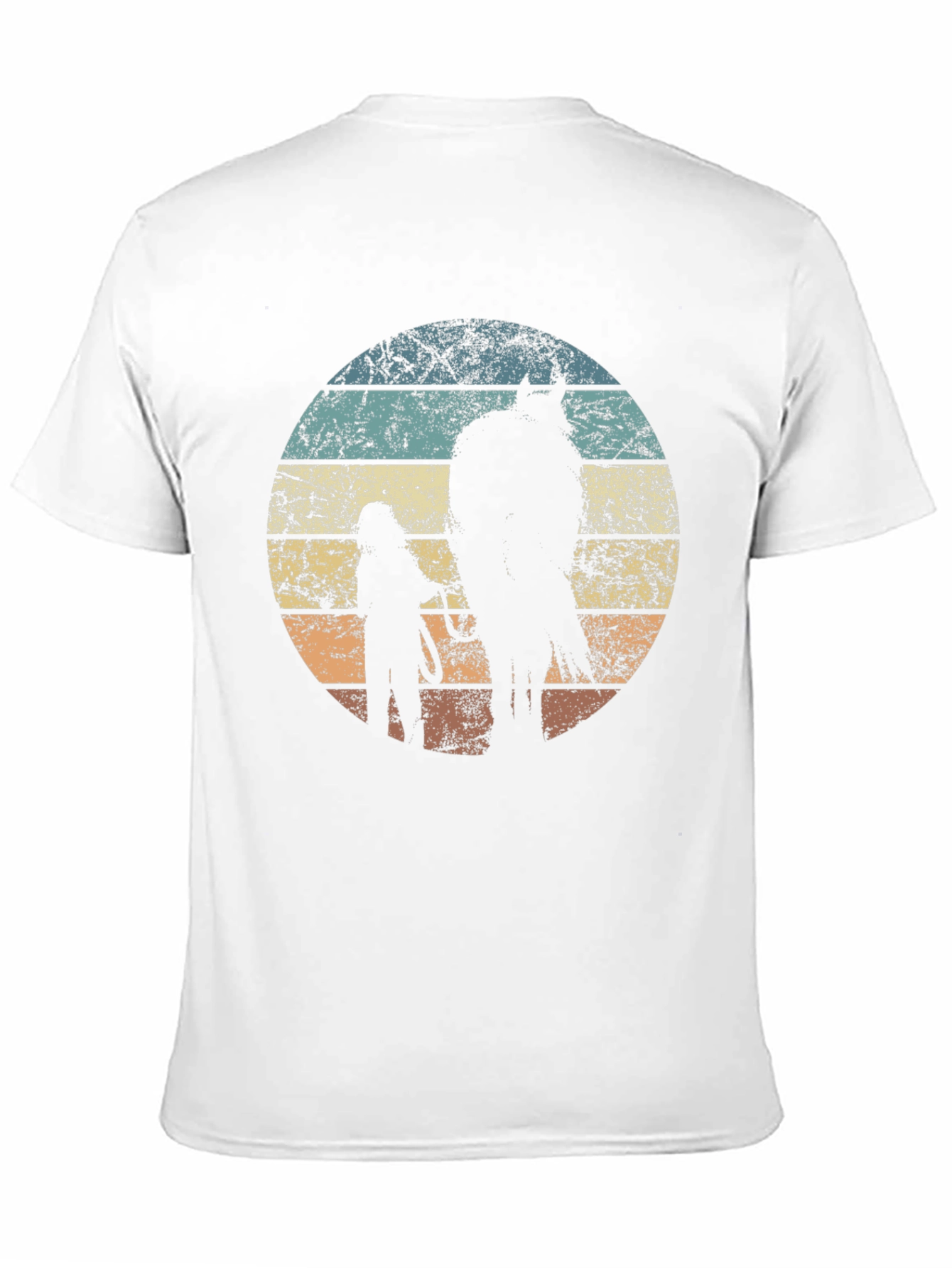 Retro Horse & Rider Graphic Tee