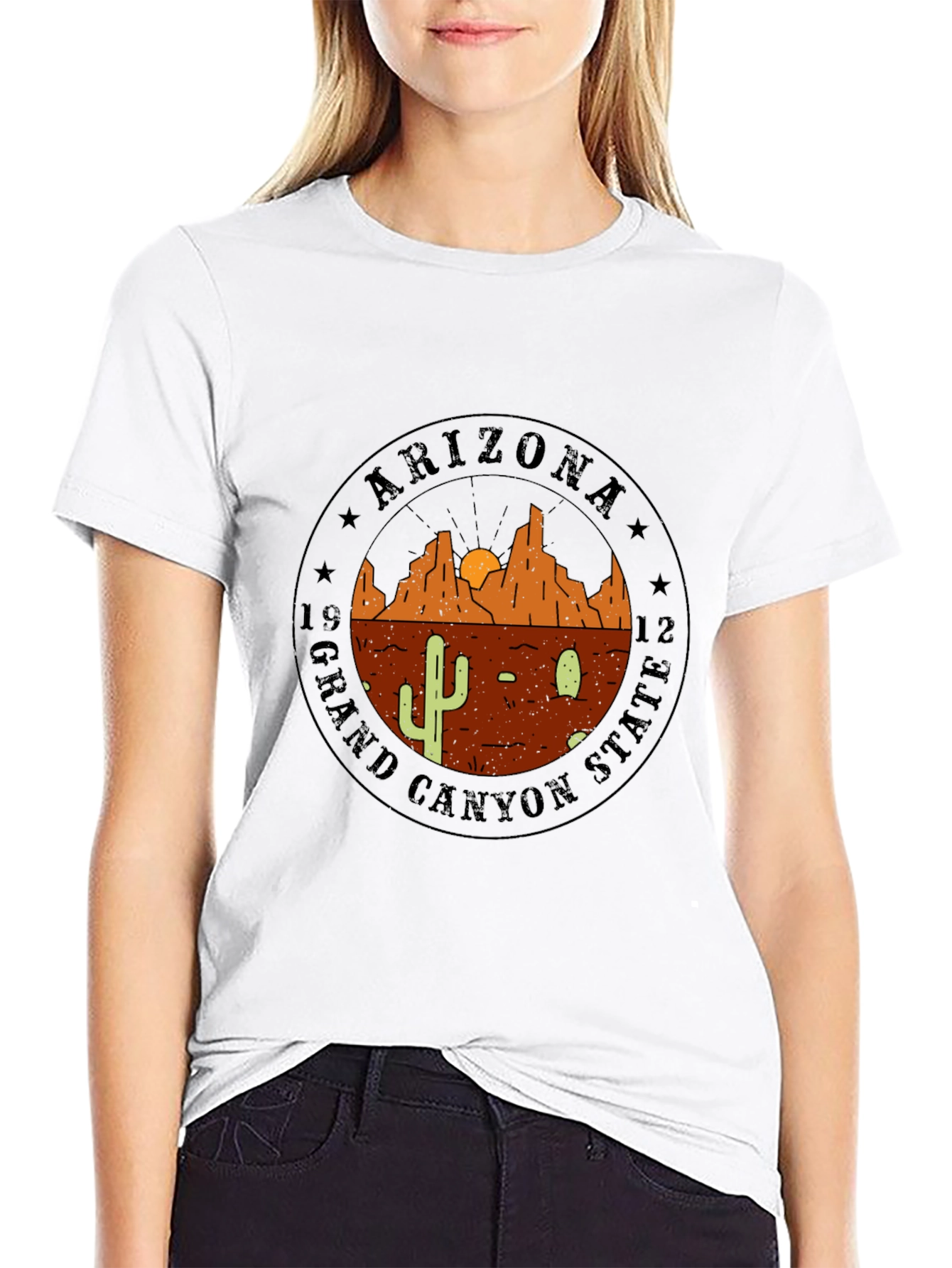 Arizona Grand Canyon State Black T-Shirt
