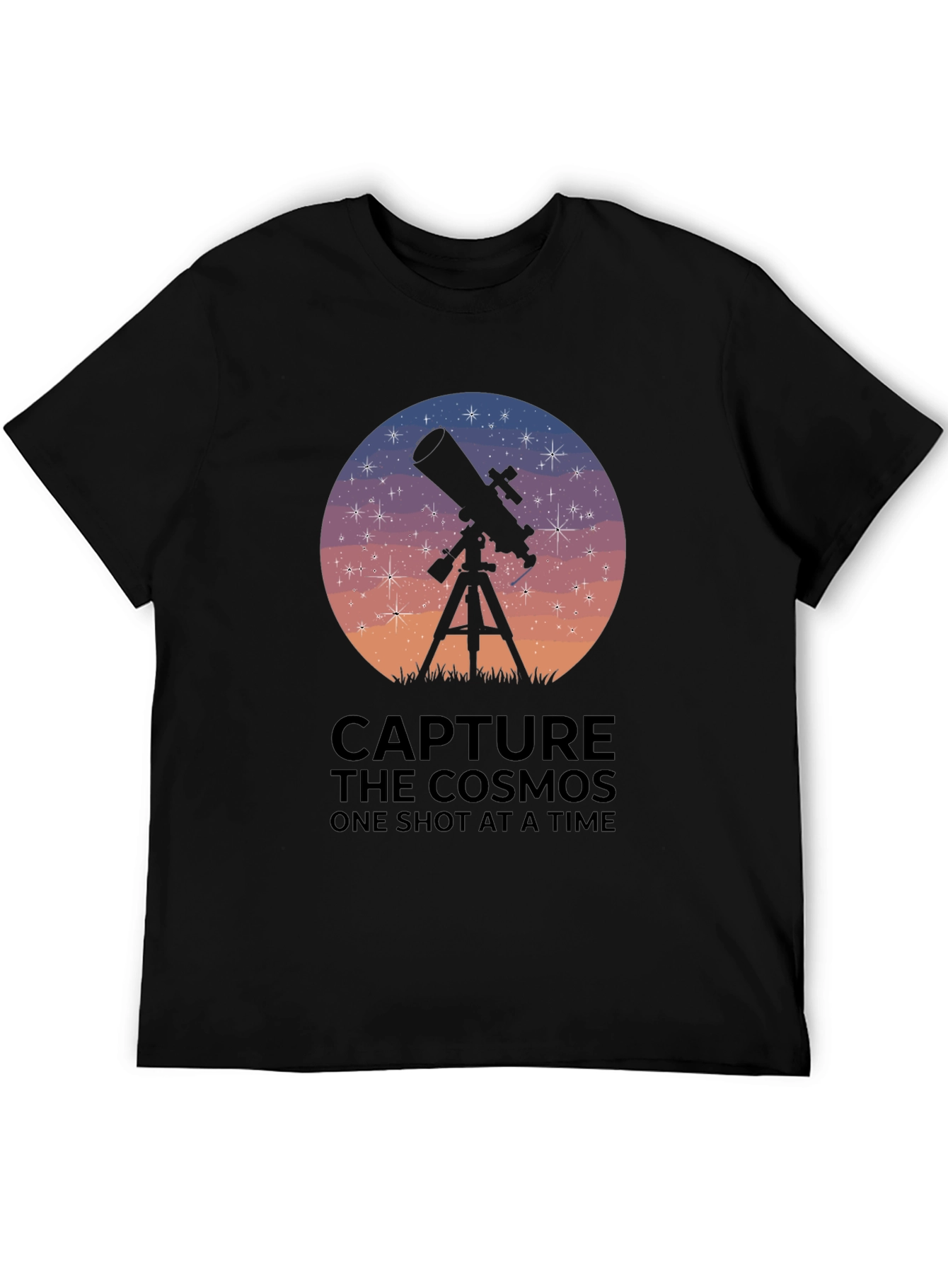 Capture the Cosmos Telescope Graphic T-Shirt