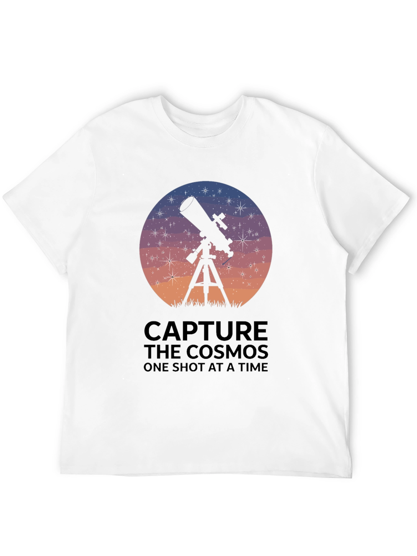 Capture the Cosmos Telescope Graphic T-Shirt