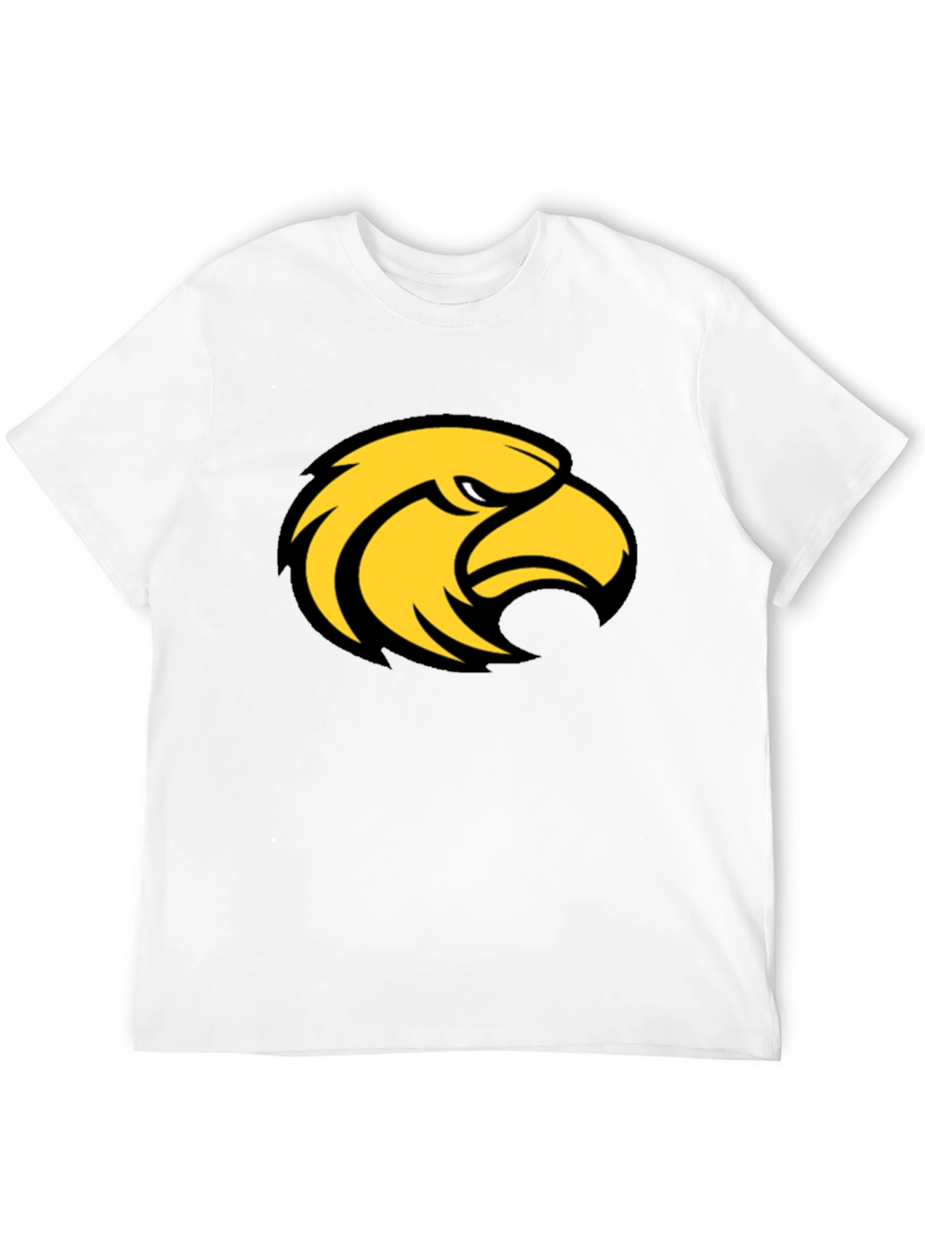Black T-Shirt with Eagle Graphic