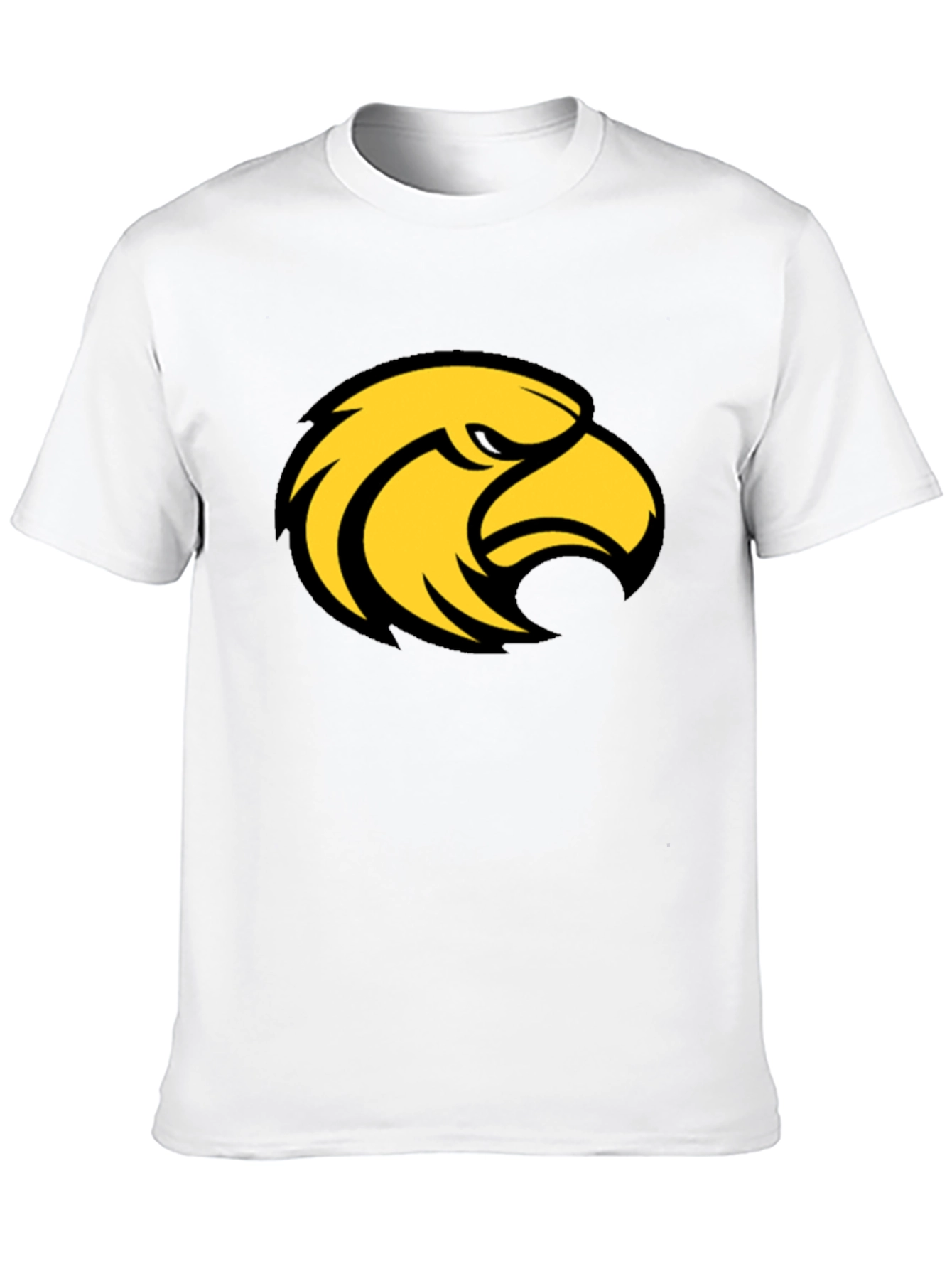 Black T-Shirt with Eagle Graphic