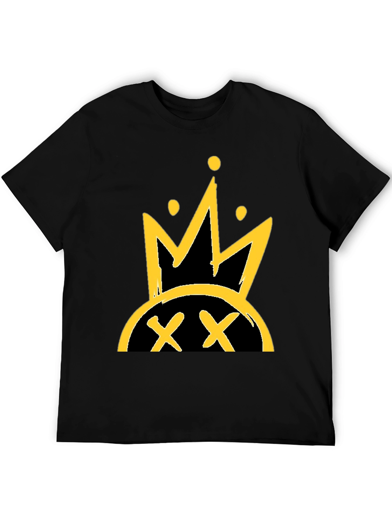 Crown Graphic Black T-Shirt