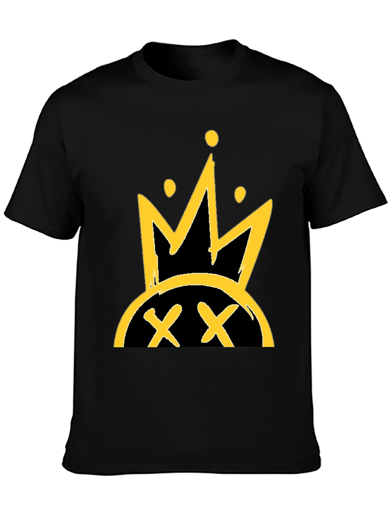 Crown Graphic Black T-Shirt