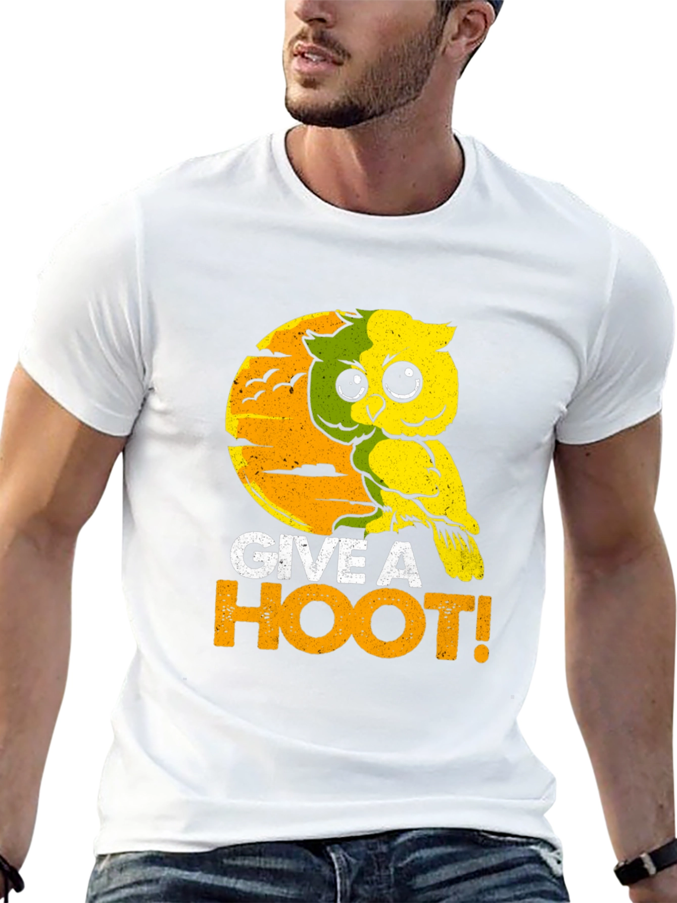 Give a Hoot T-Shirt - Owl Graphic Tee